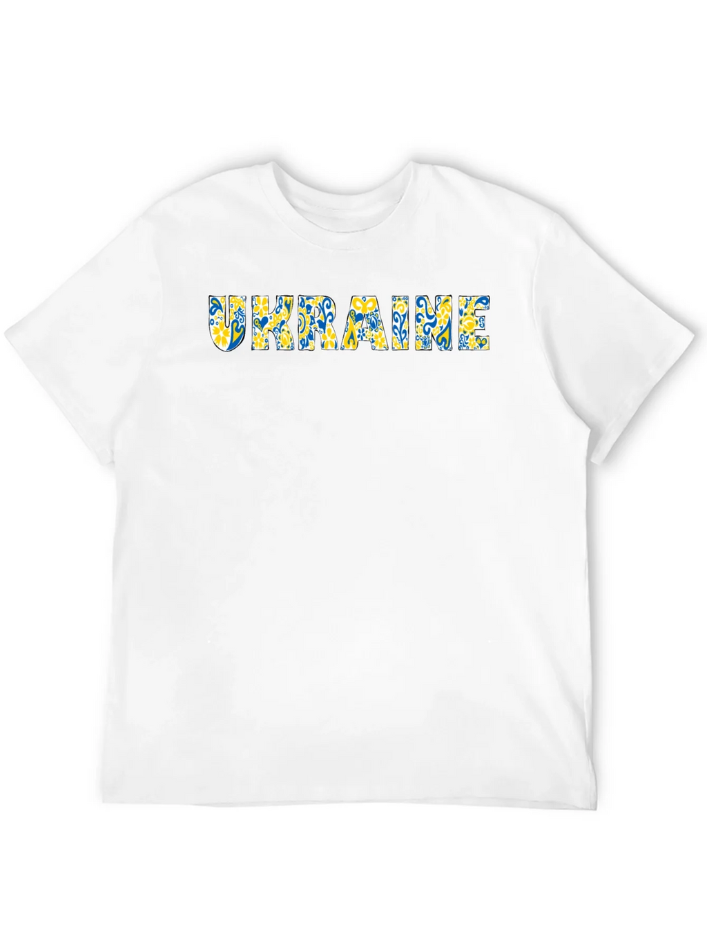 Ukraine Flag Graphic T-Shirt