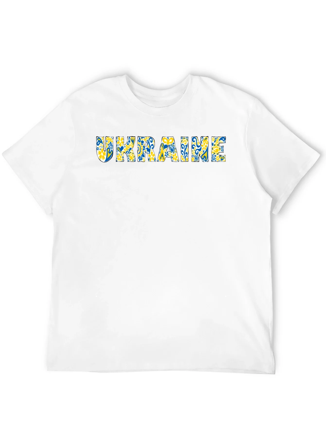 Ukraine Flag Graphic T-Shirt