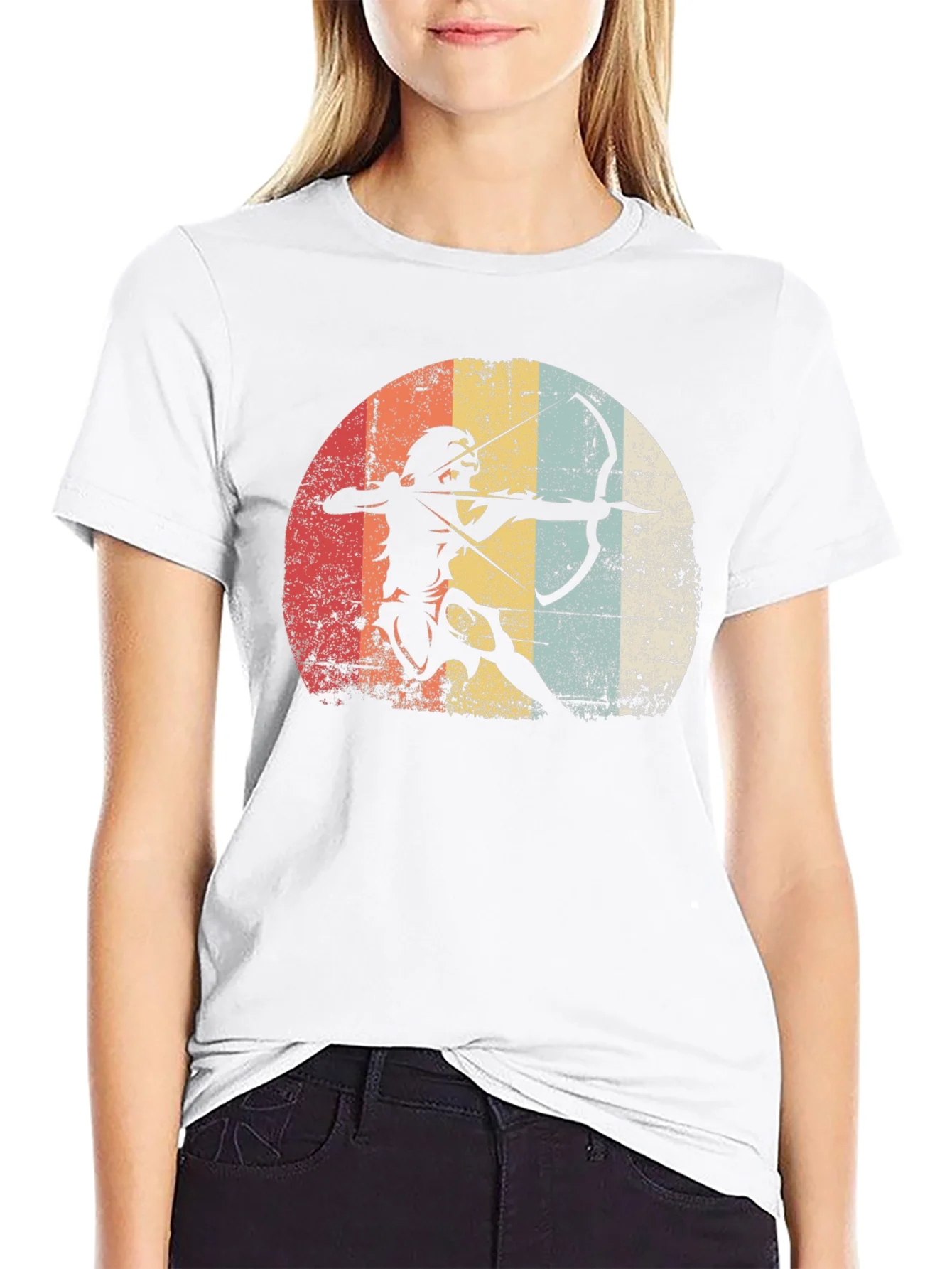 Vintage Archer T-Shirt - Retro Archery Design Tee