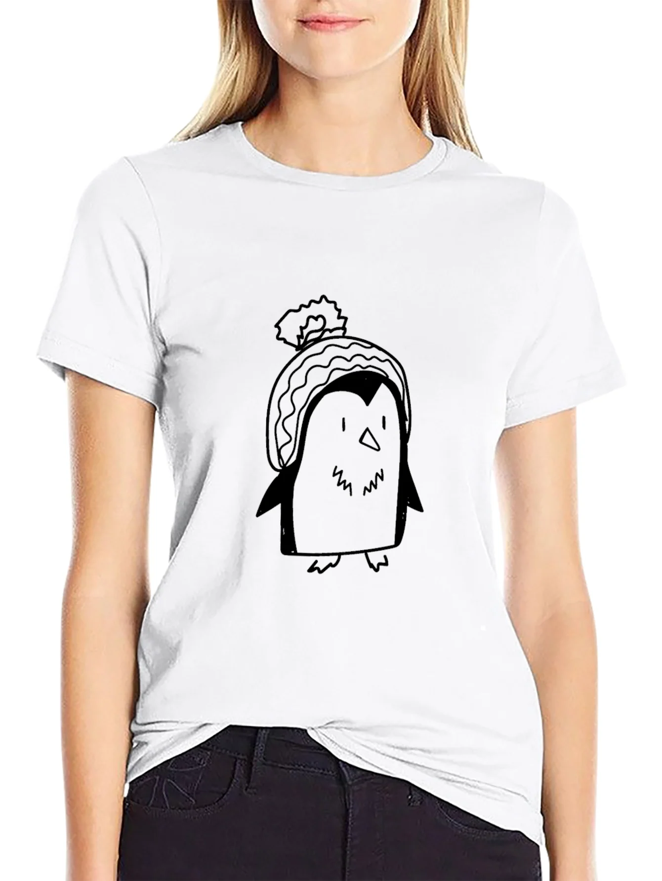 Penguin Beanie T-Shirt