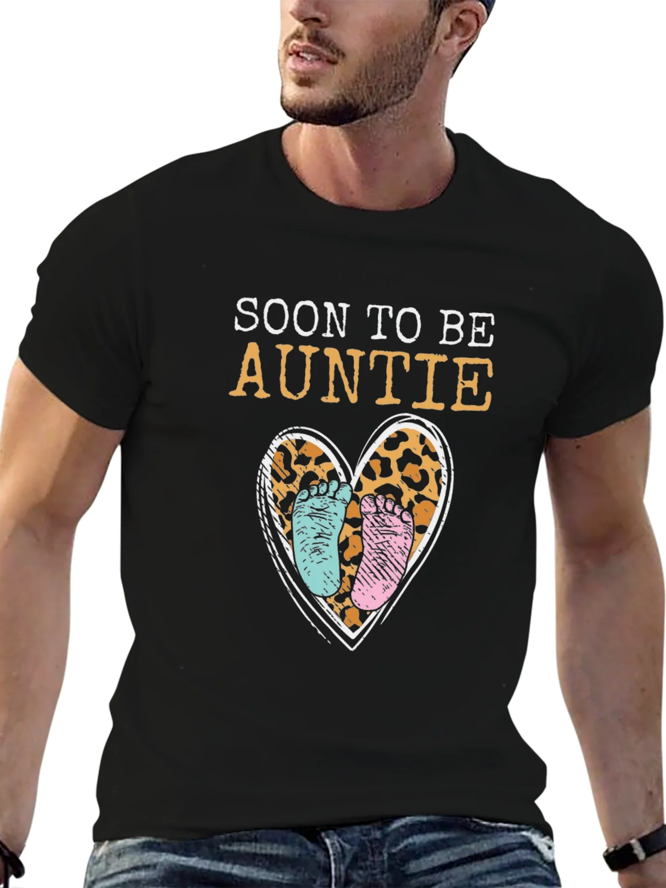 Soon to Be Auntie Pregnancy Announcement T-Shirt