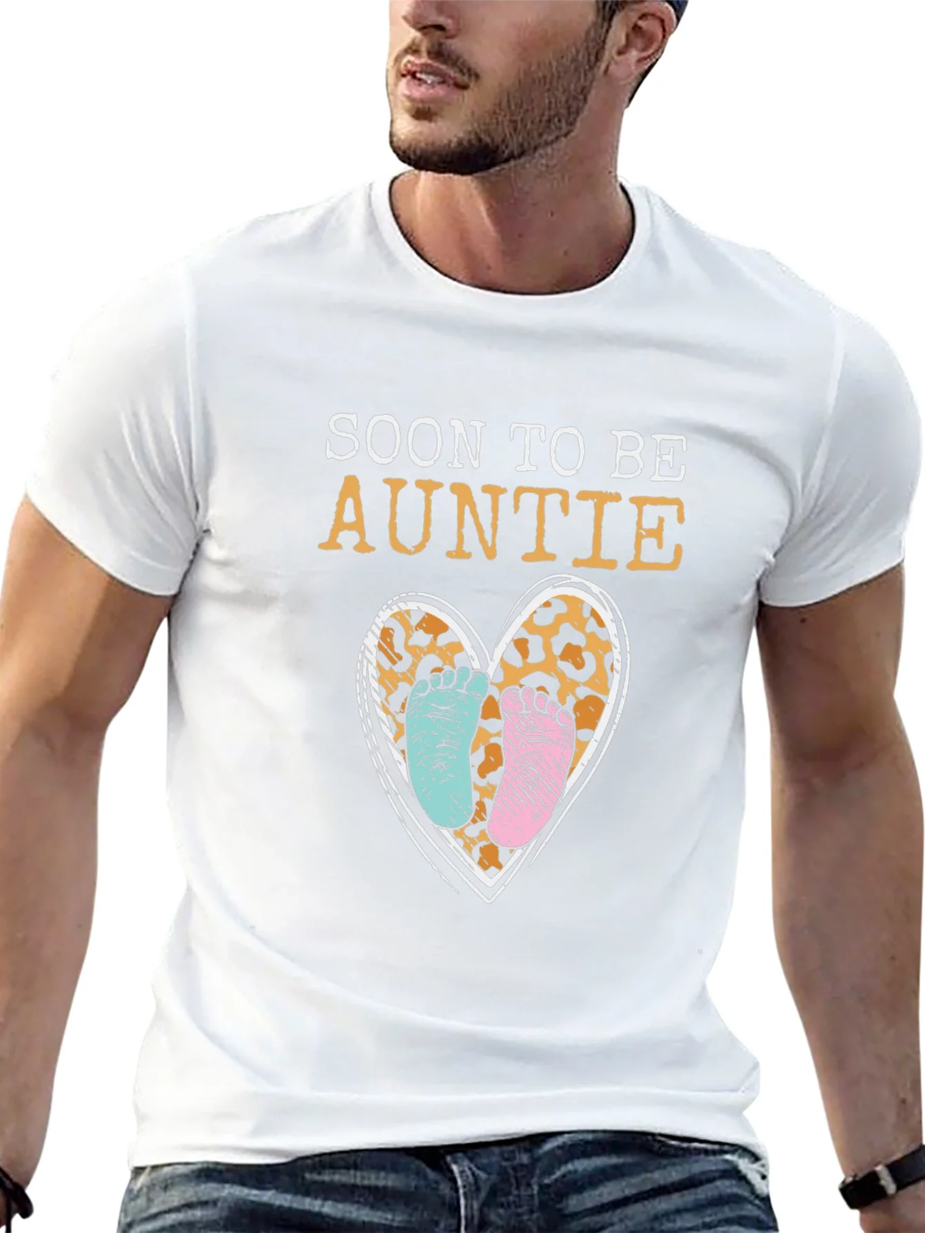 Soon to Be Auntie Pregnancy Announcement T-Shirt