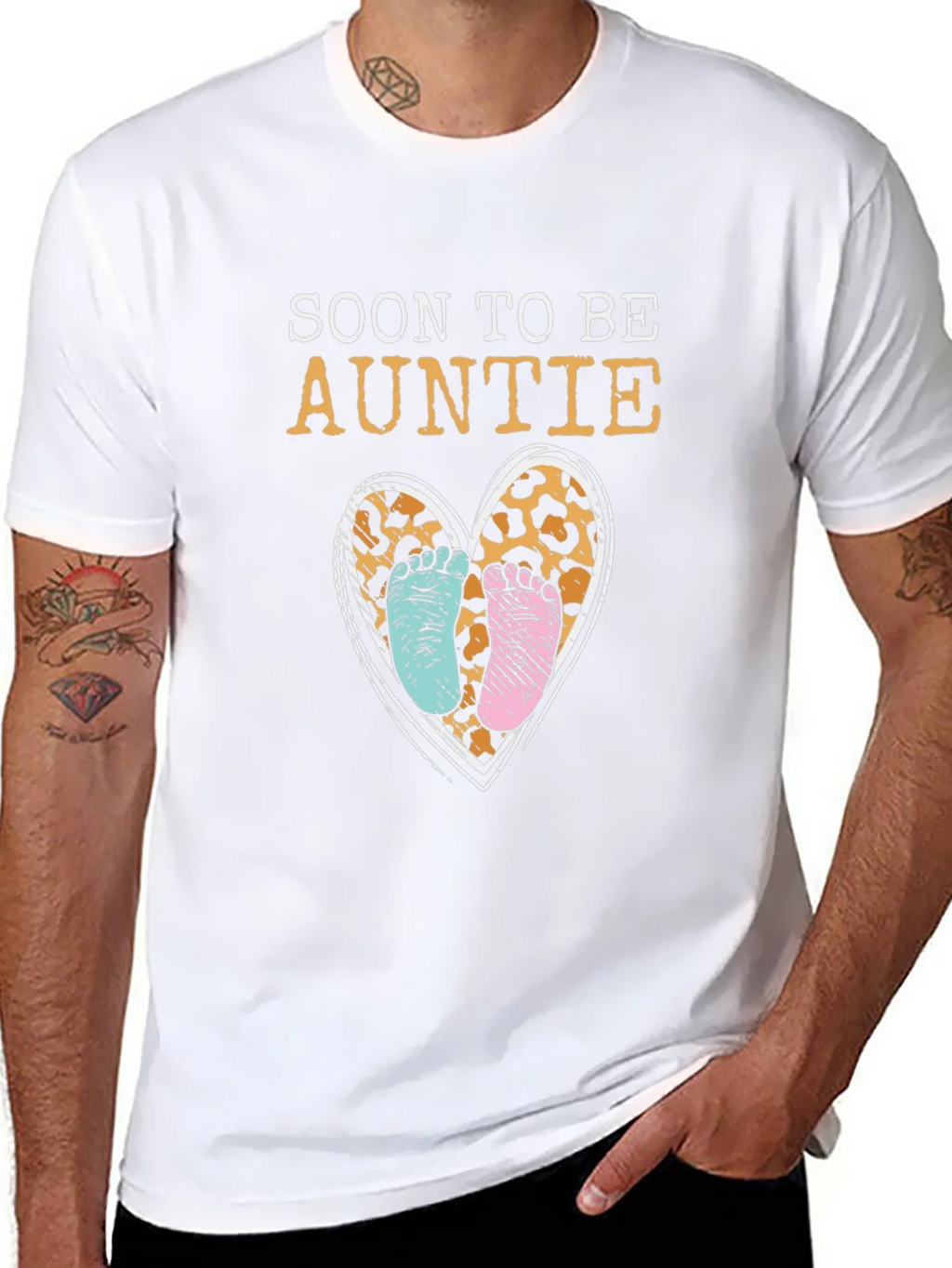 Soon to Be Auntie Pregnancy Announcement T-Shirt