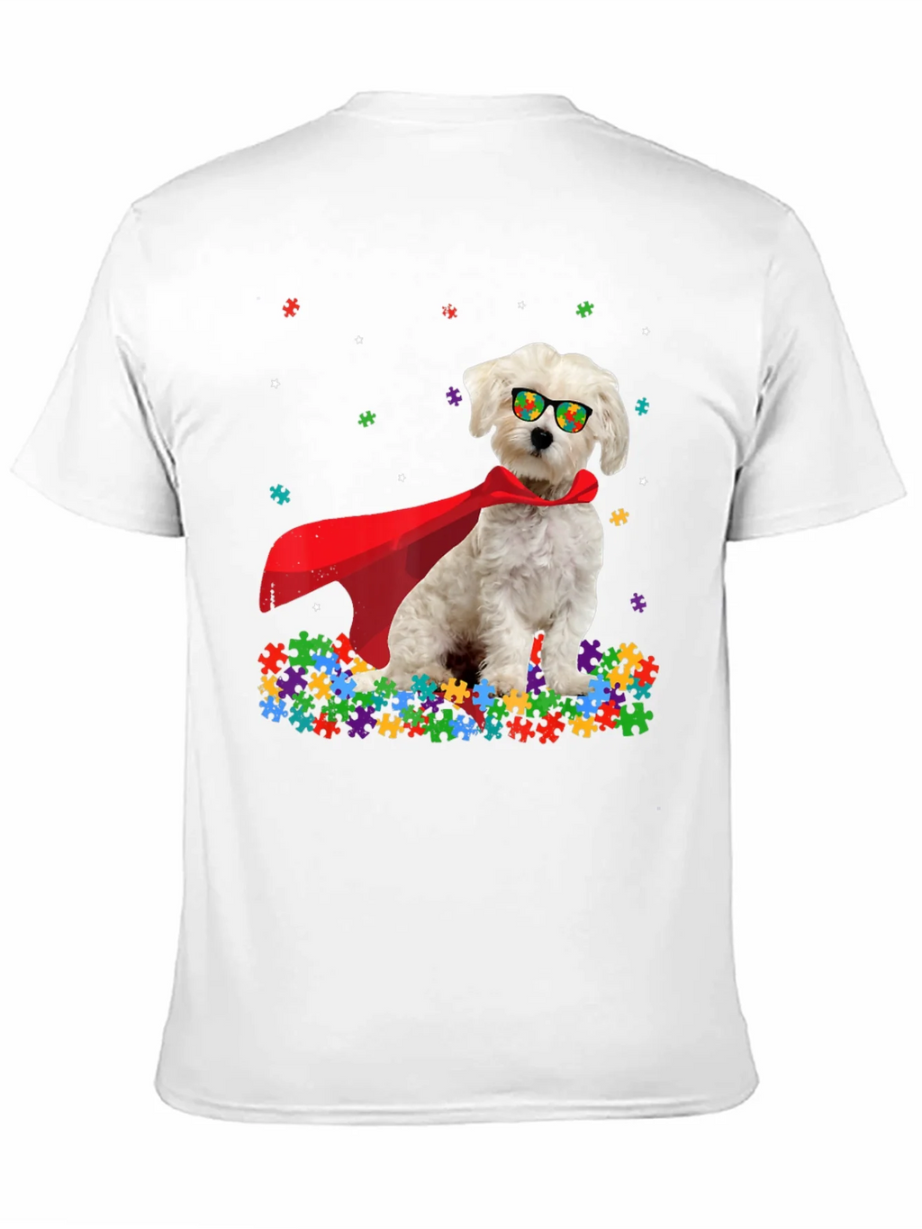 Autism Awareness Dog Graphic Tee