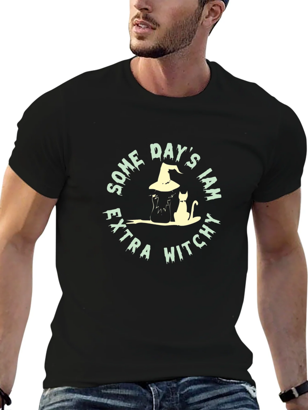 Extra Witchy T-Shirt - Halloween Apparel