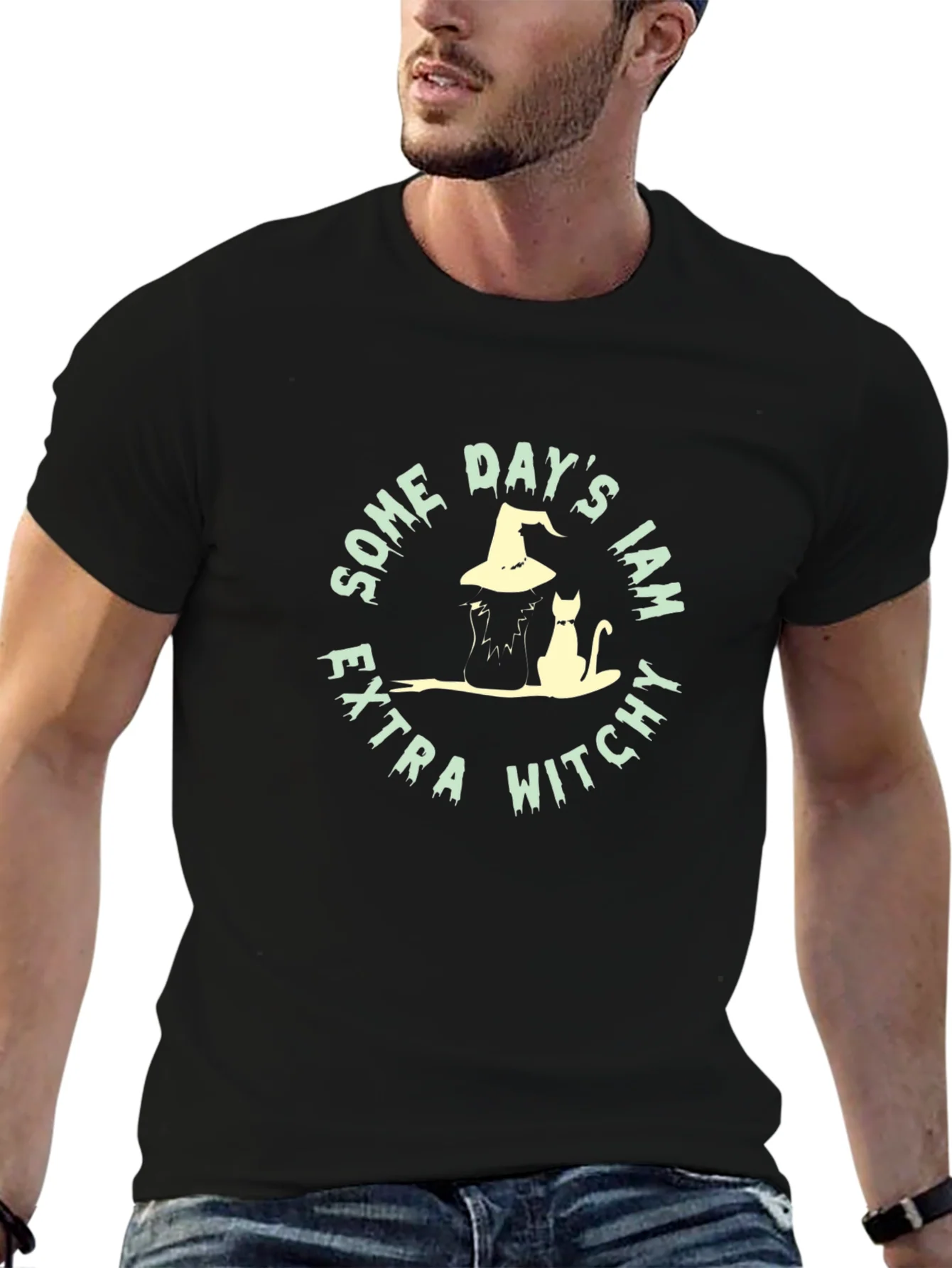 Extra Witchy T-Shirt - Halloween Apparel