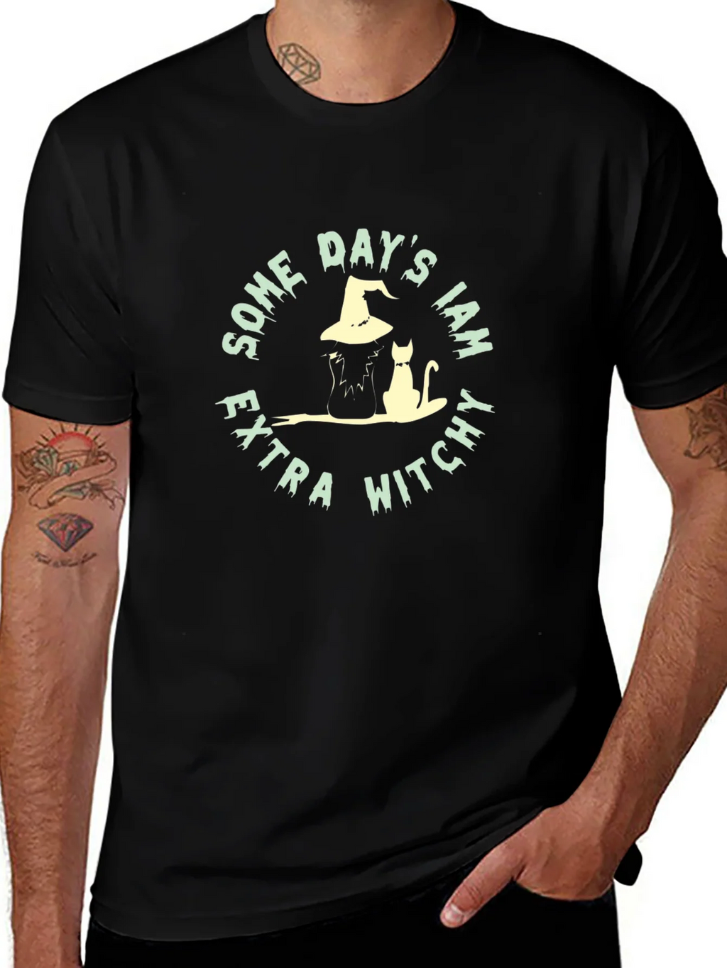 Extra Witchy T-Shirt - Halloween Apparel