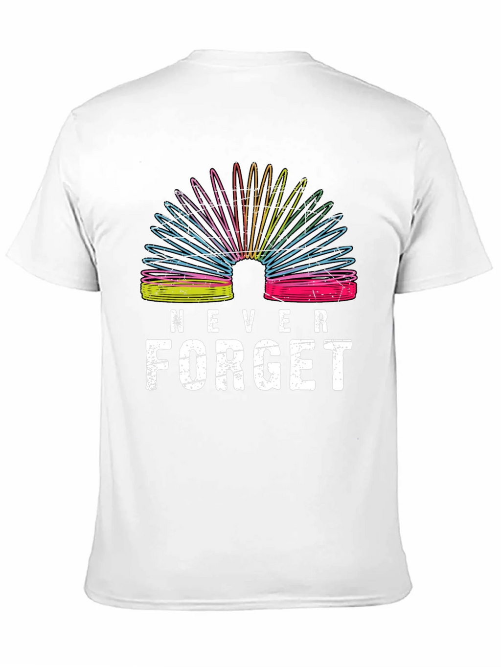 Never Forget Slinky T-Shirt - Retro Toy Pride!
