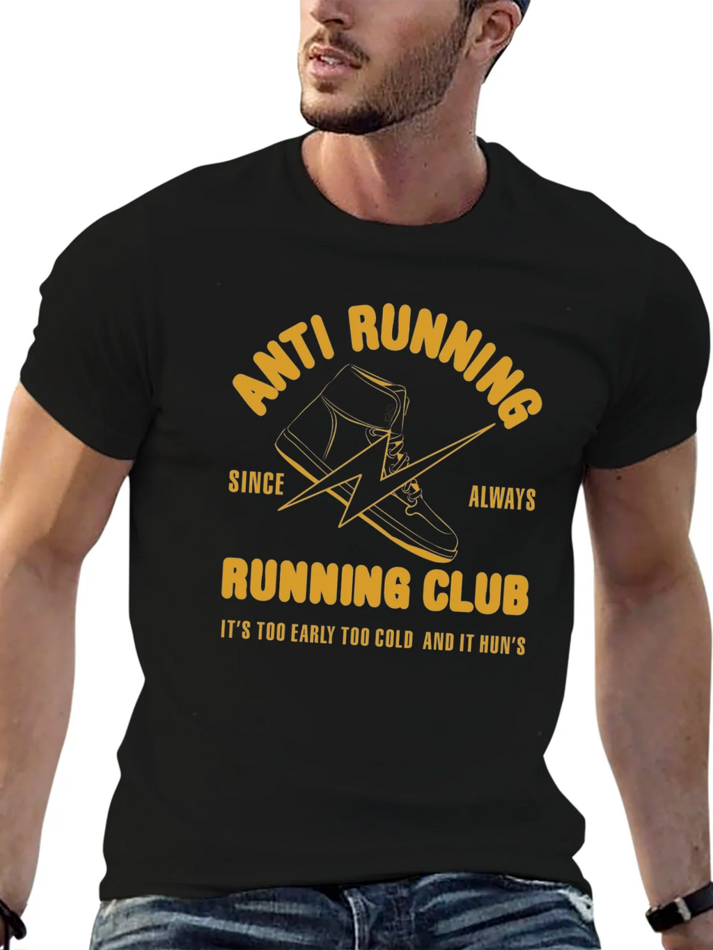 Anti Running Club Graphic T-Shirt