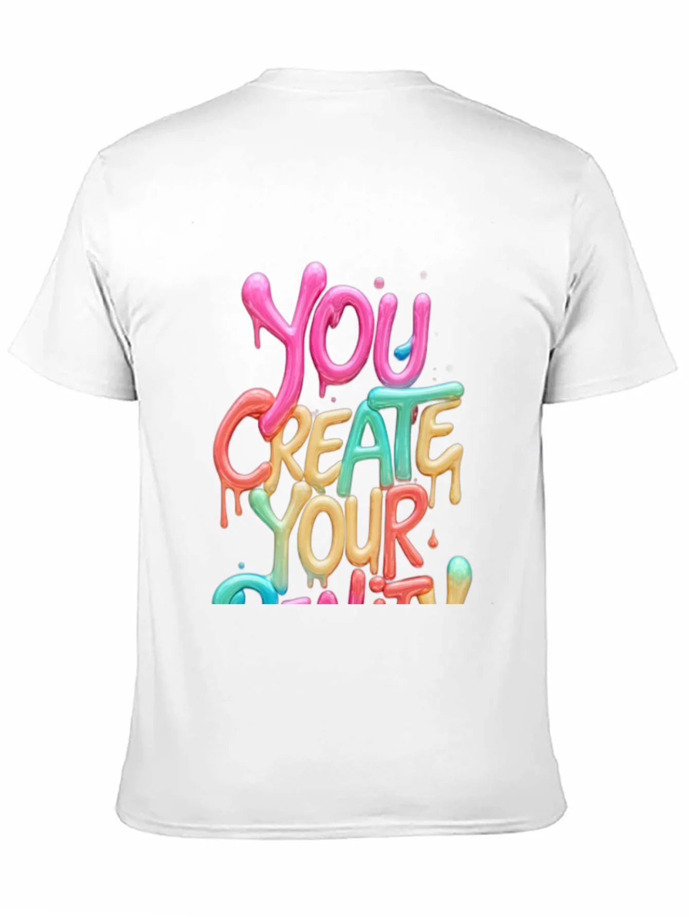 Colorful You Create Your Limit Graphic Tee