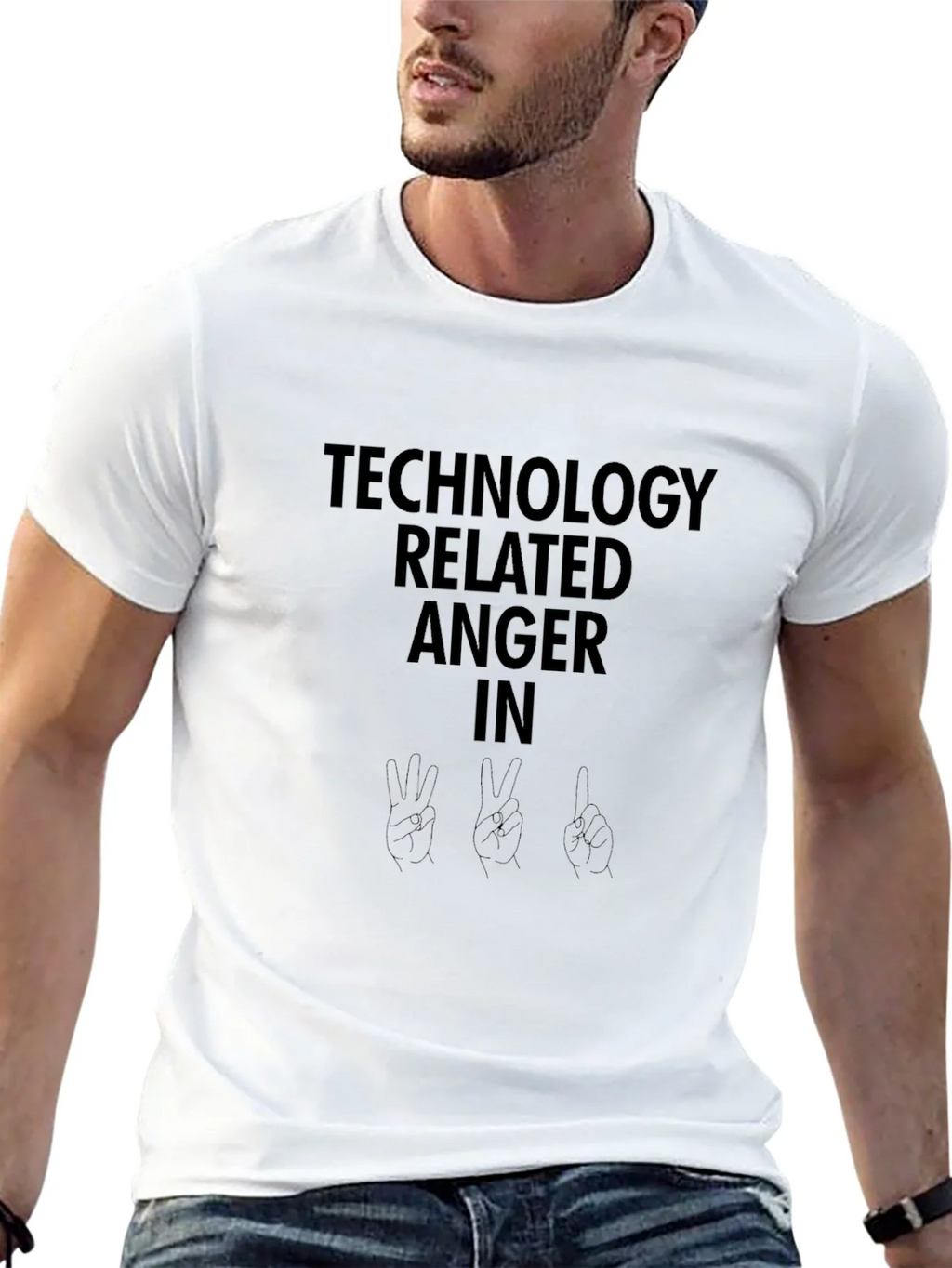 Technology Related Anger In 2 2 1 T-Shirt