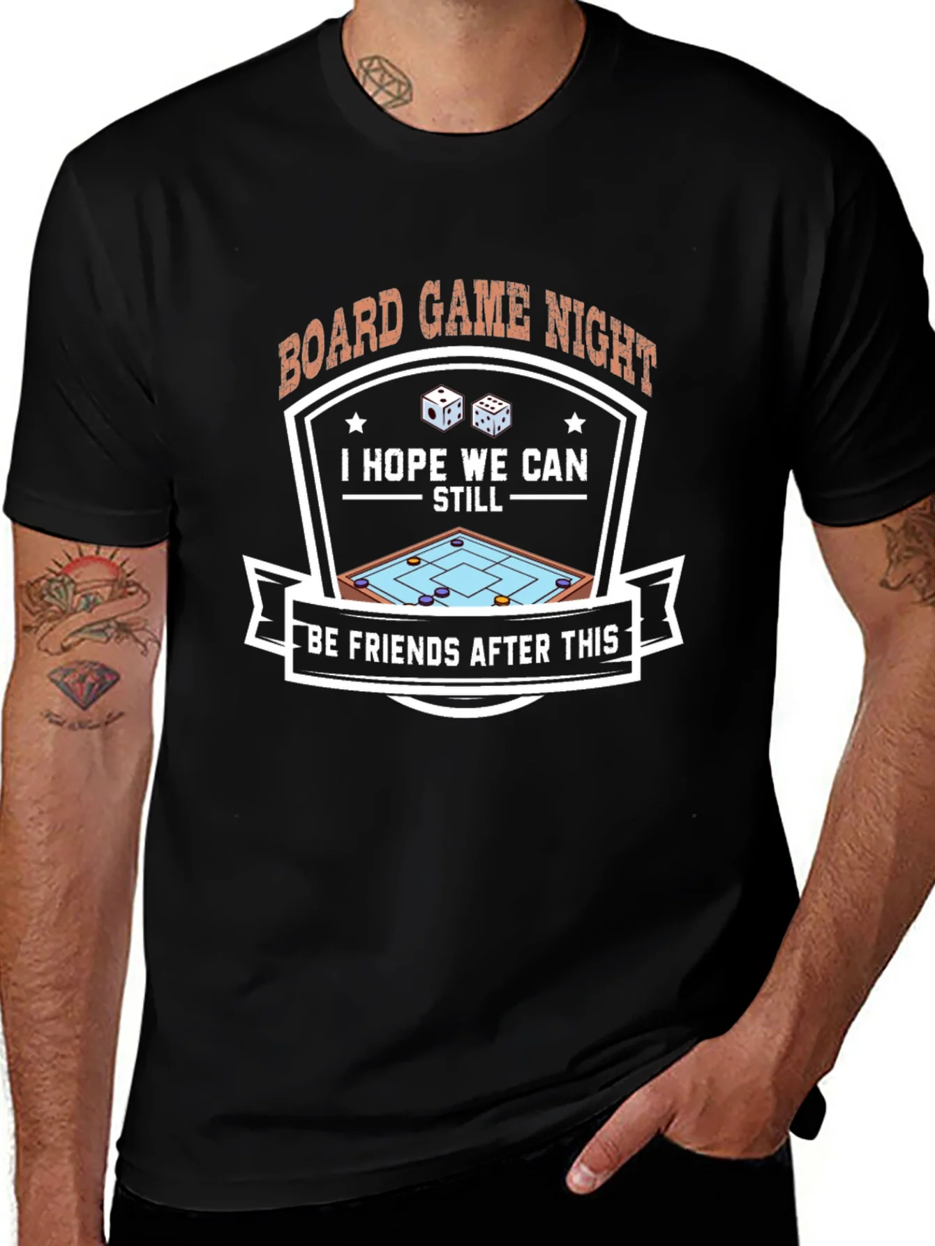 Board Game Night Friends T-Shirt