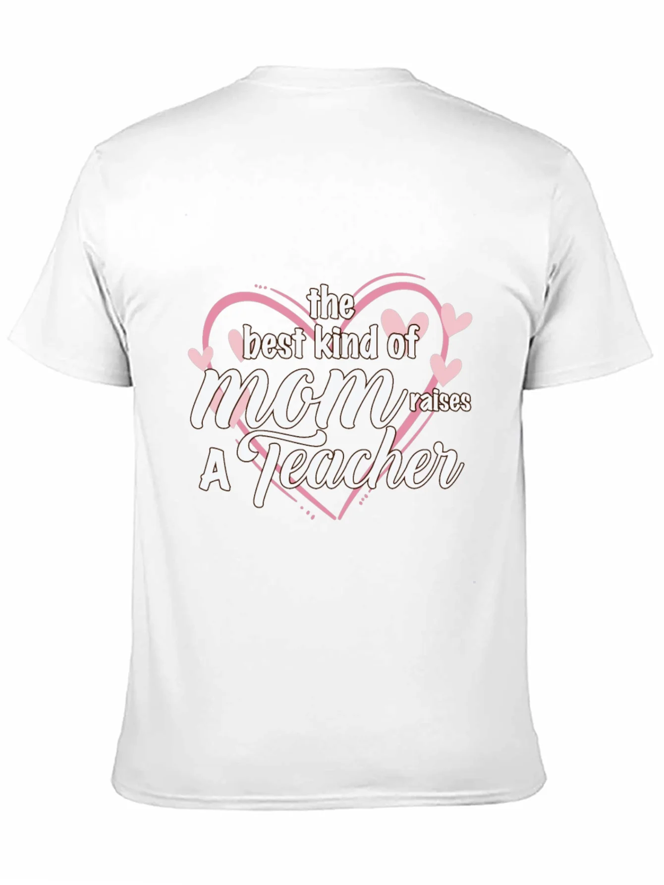 Best Mom Raises a Teacher Black T-Shirt