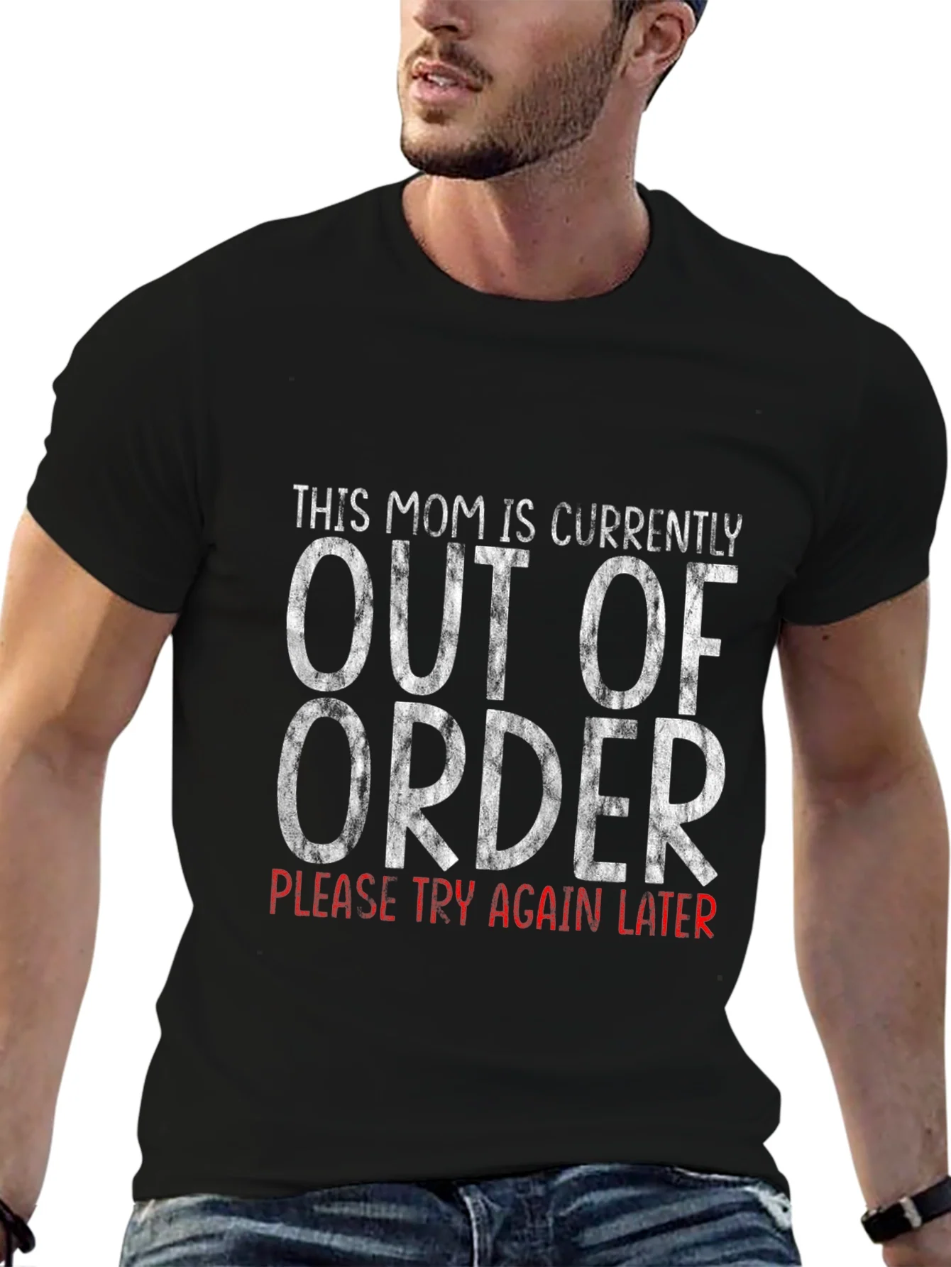 Funny Mom Out of Order Graphic Tee