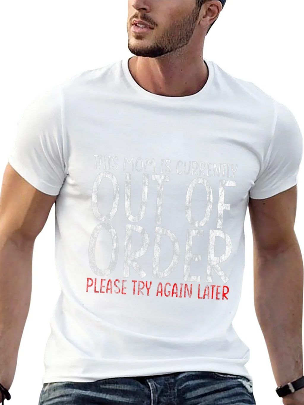 Funny Mom Out of Order Graphic Tee