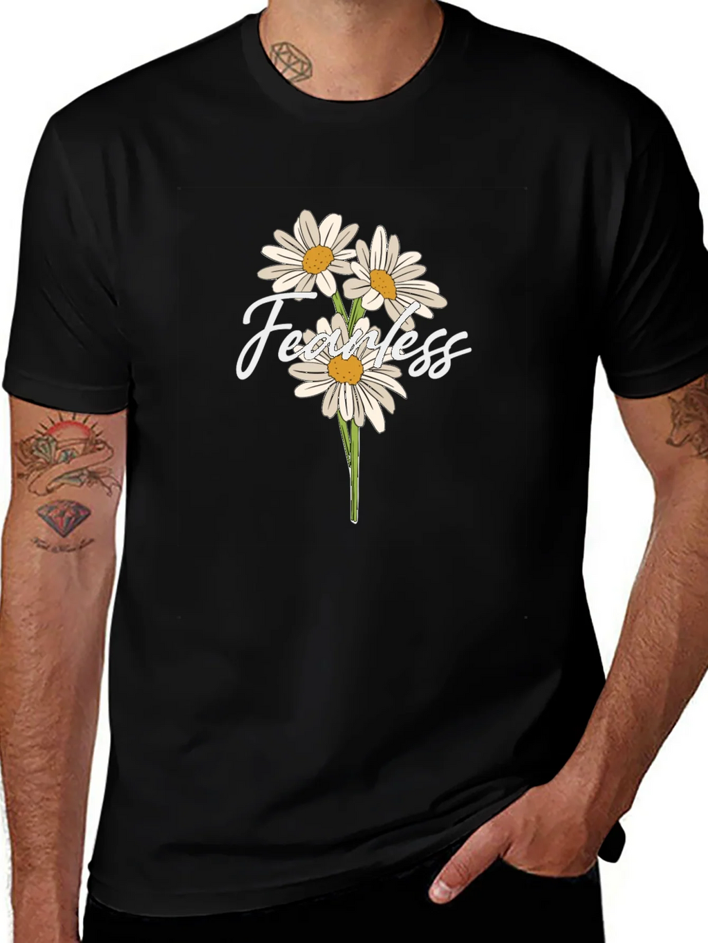 Fearless Daisy T-Shirt - Unisex Graphic Tee