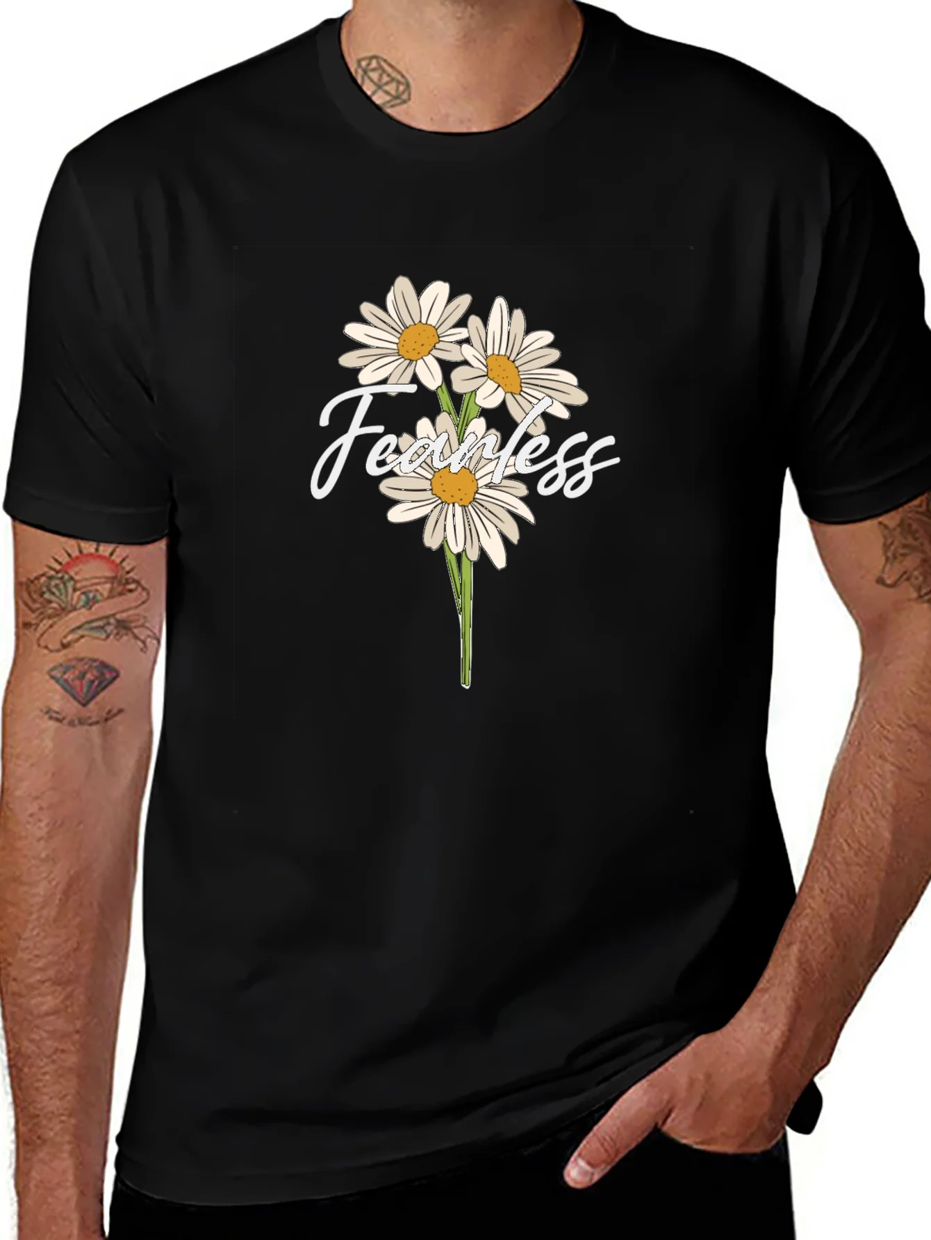 Fearless Daisy T-Shirt - Unisex Graphic Tee