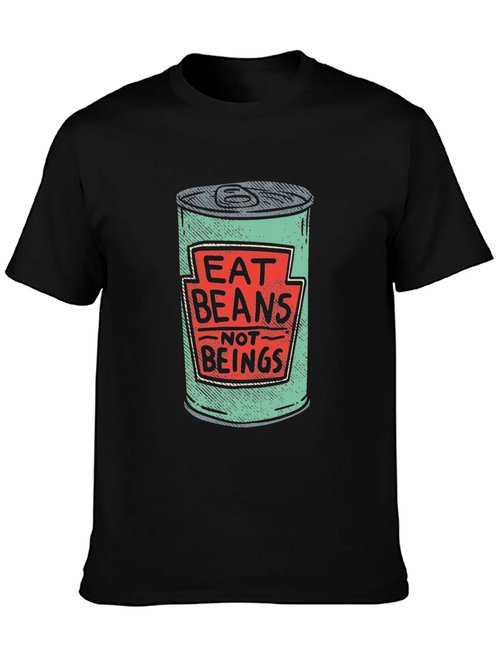Eat Beans Not Beings Graphic Tee