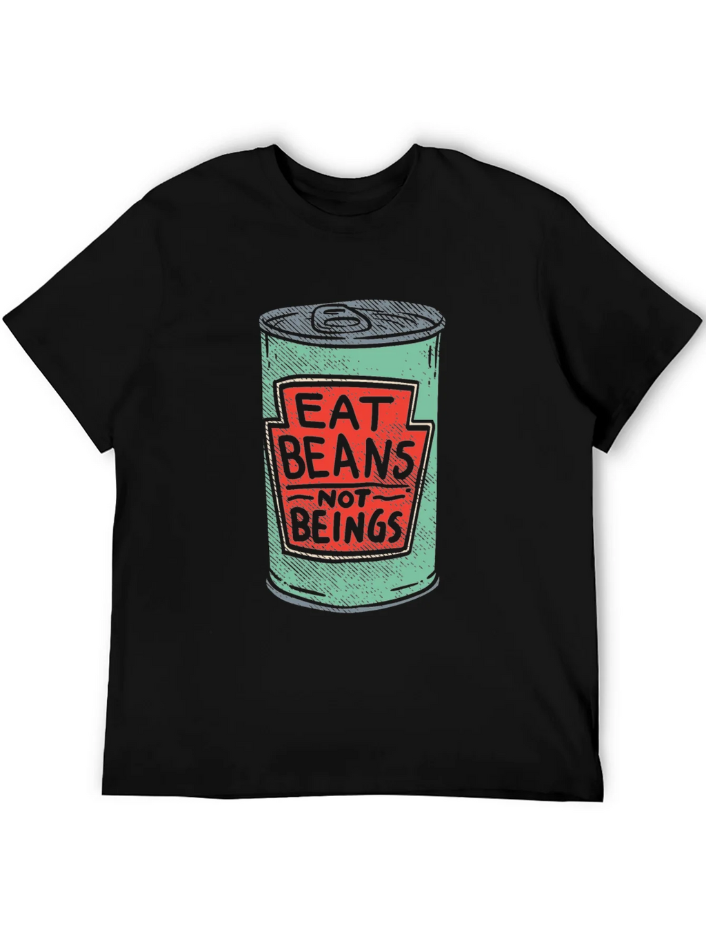 Eat Beans Not Beings Graphic Tee