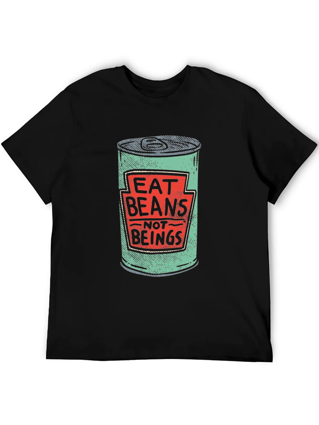 Eat Beans Not Beings Graphic Tee