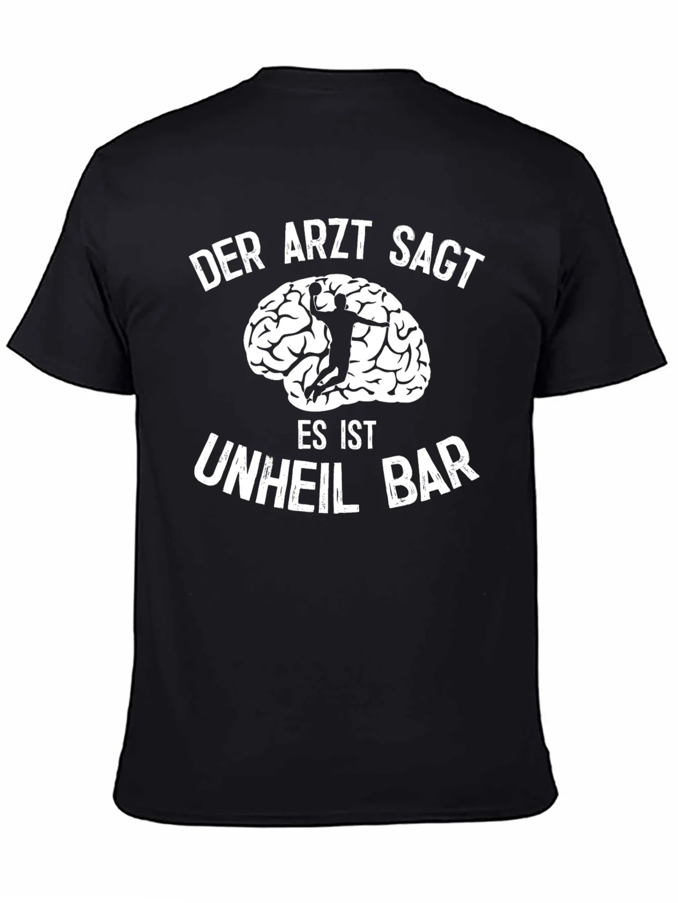 Der Arzt Sagt T-Shirt Funny Handball Player Graphic Tee