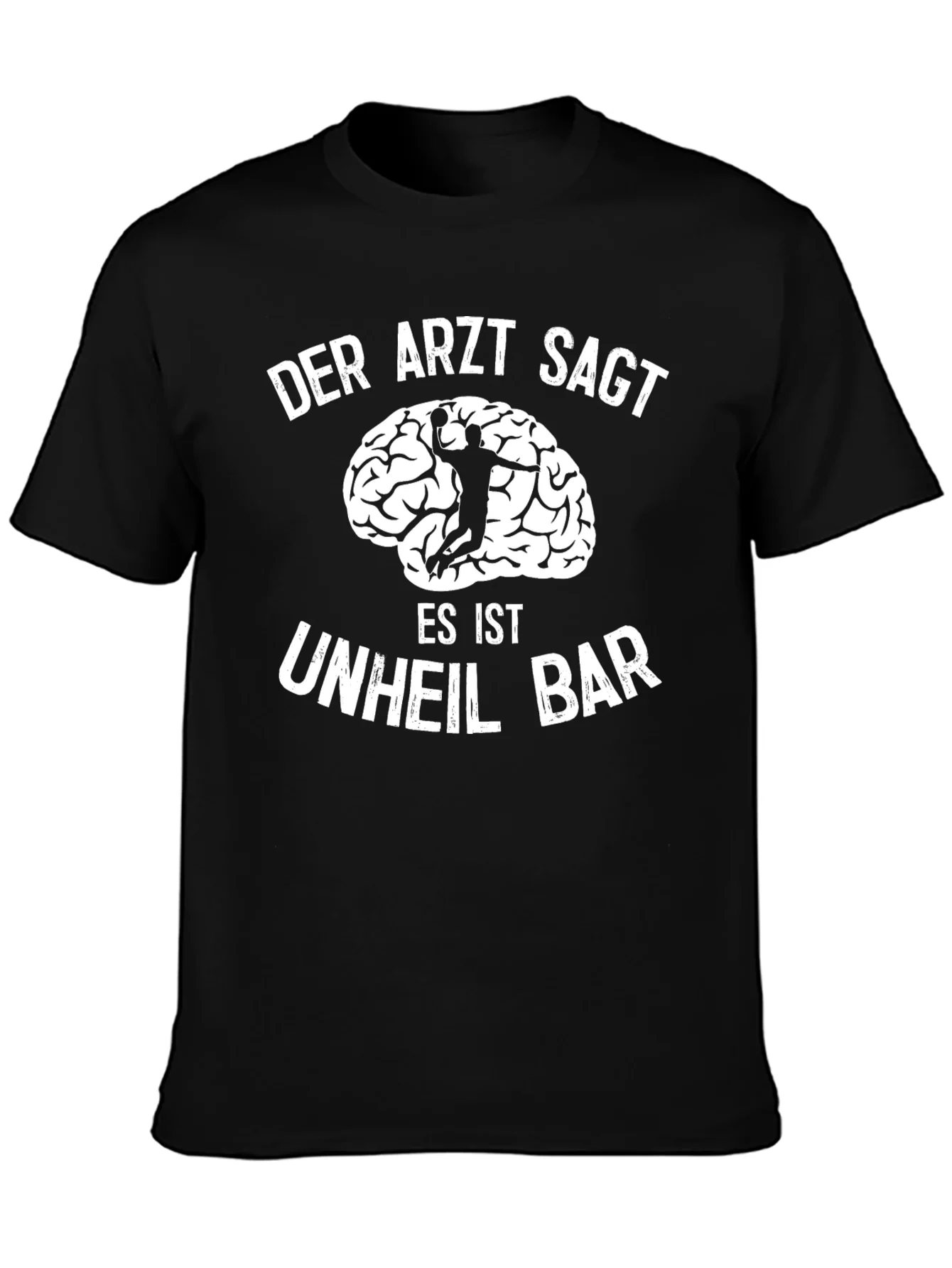 Der Arzt Sagt T-Shirt Funny Handball Player Graphic Tee