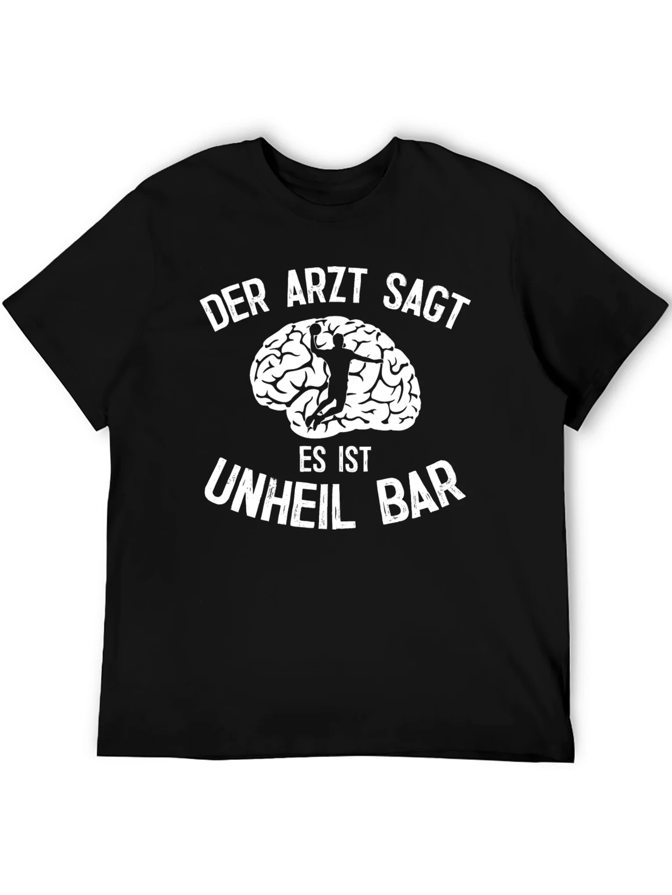 Der Arzt Sagt T-Shirt Funny Handball Player Graphic Tee