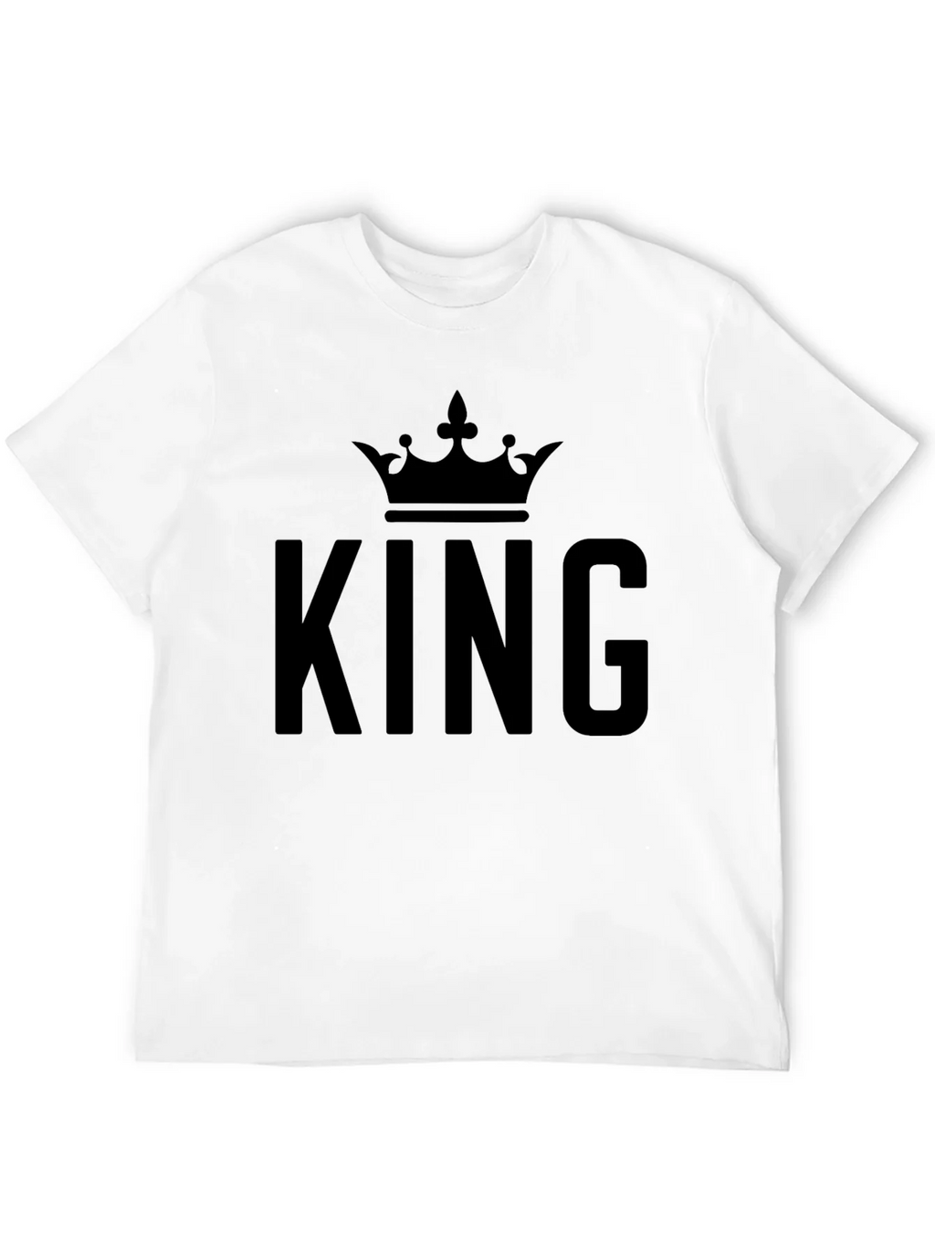 King Crown Graphic T-Shirt - Black