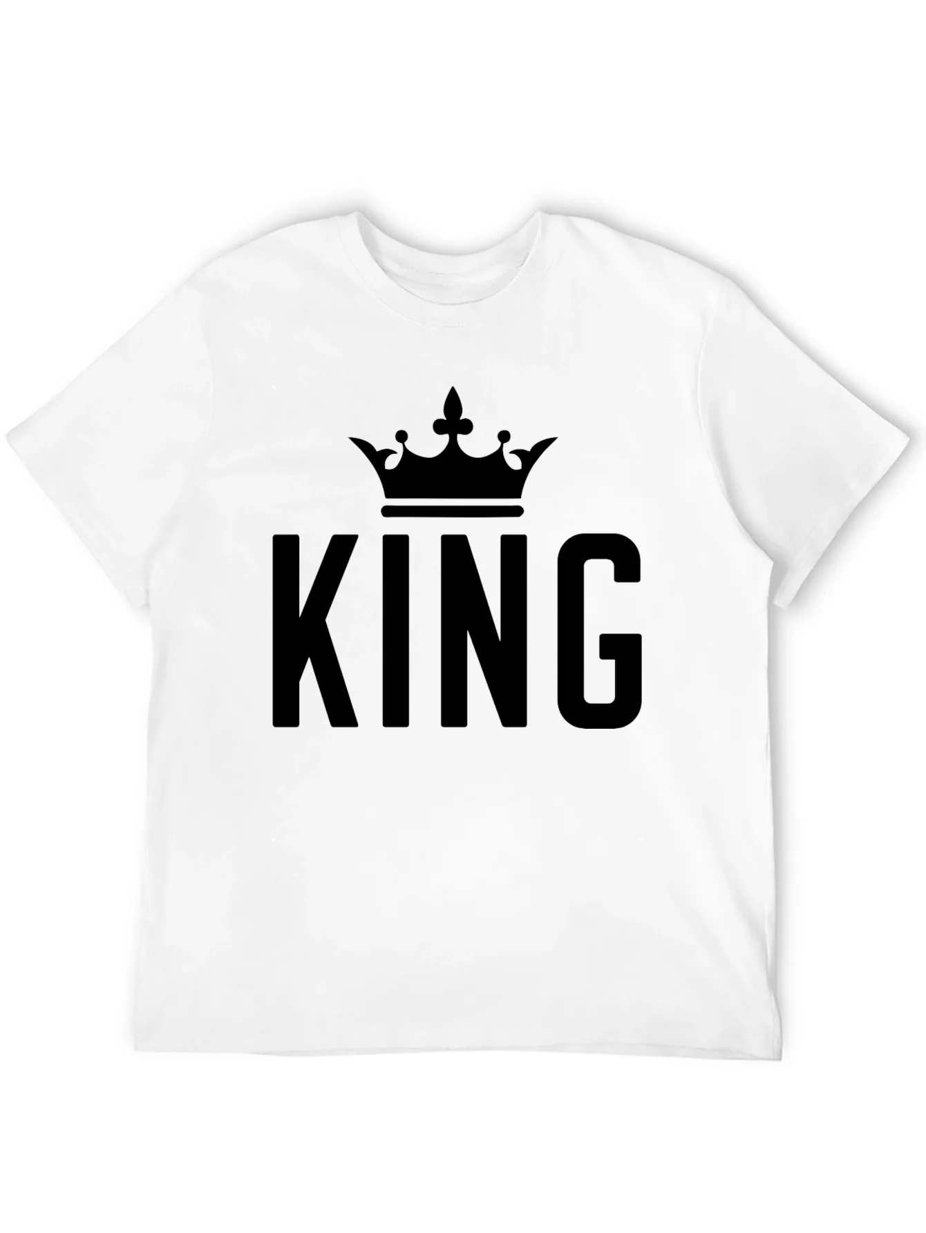 King Crown Graphic T-Shirt - Black