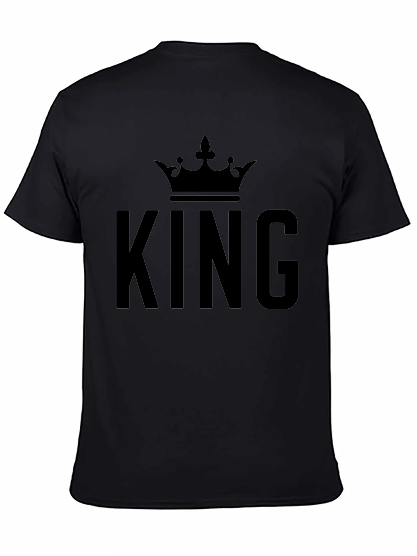 King Crown Graphic T-Shirt - Black