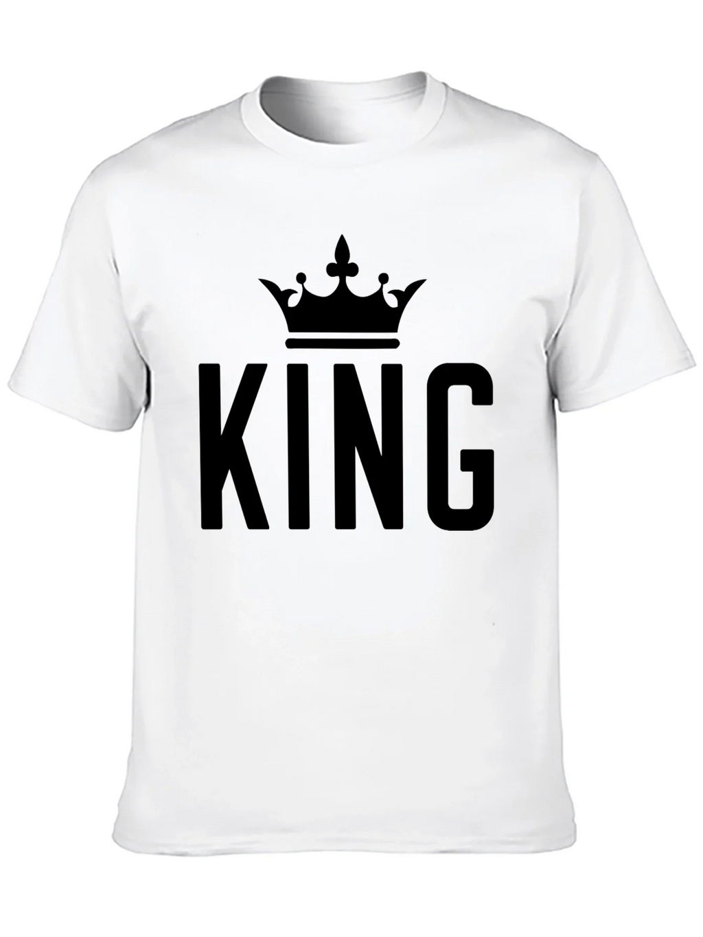King Crown Graphic T-Shirt - Black