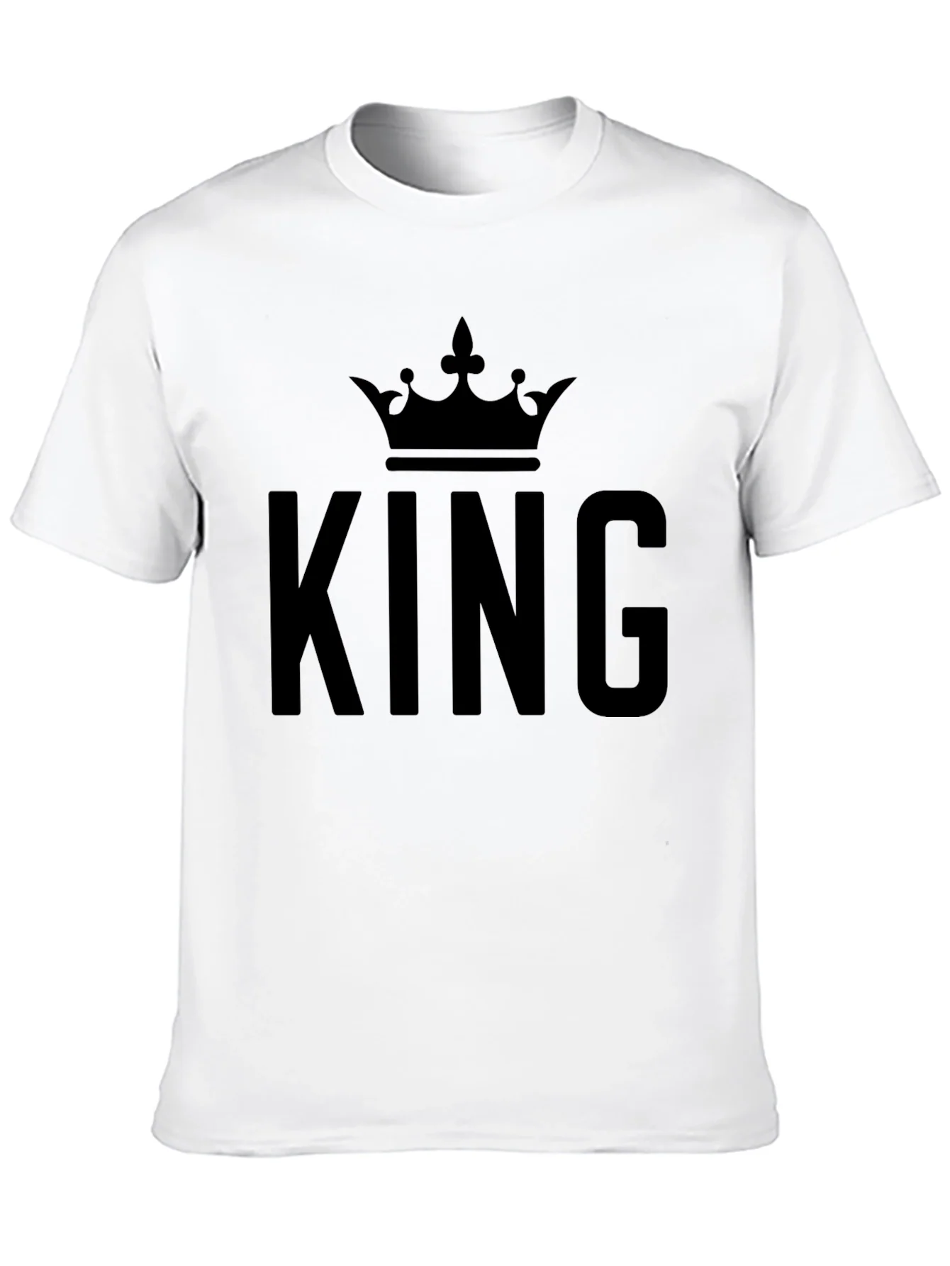 King Crown Graphic T-Shirt - Black