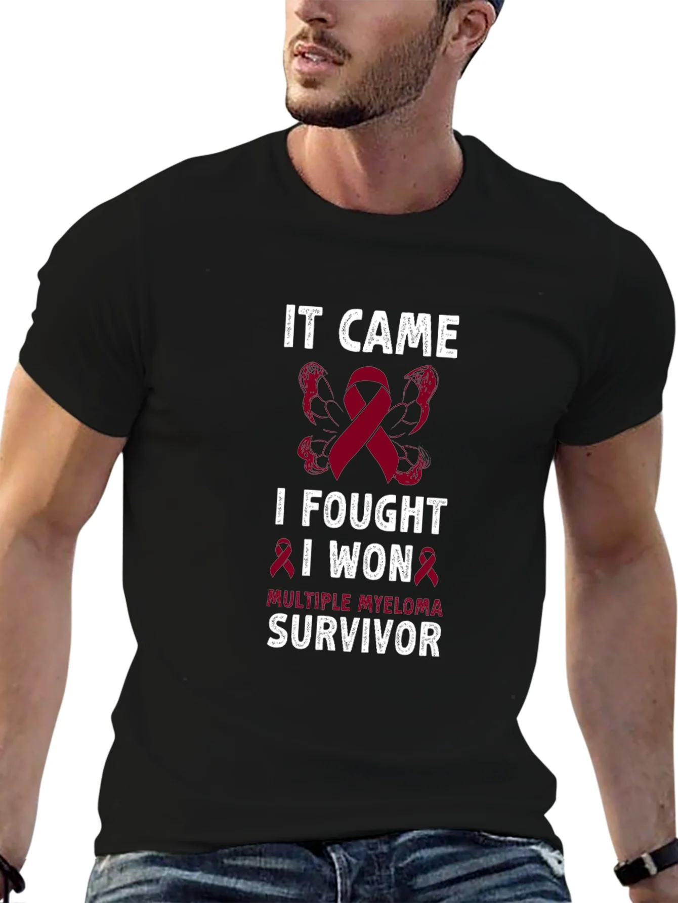Multiple Myeloma Survivor T-Shirt - Fight Cancer