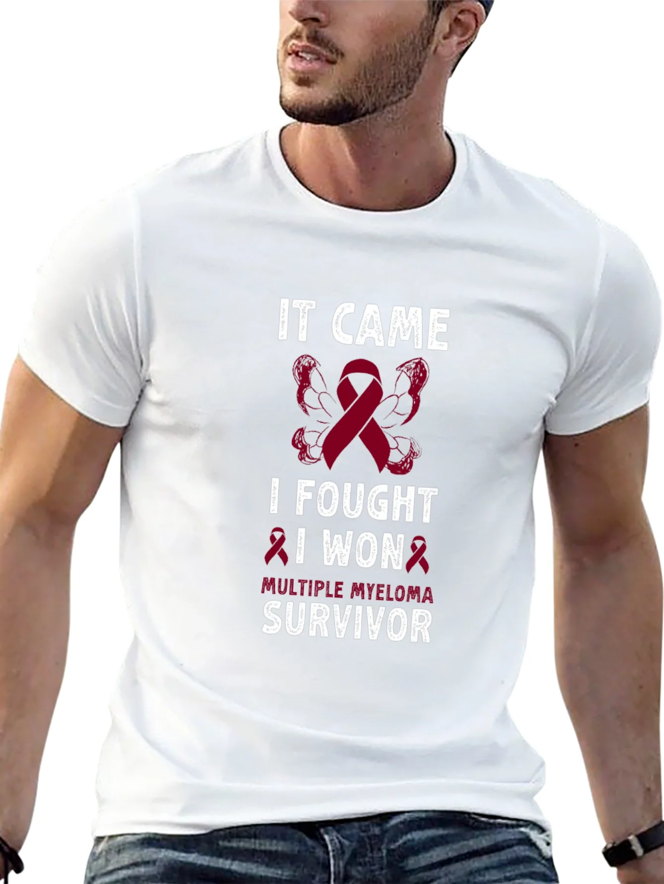 Multiple Myeloma Survivor T-Shirt - Fight Cancer