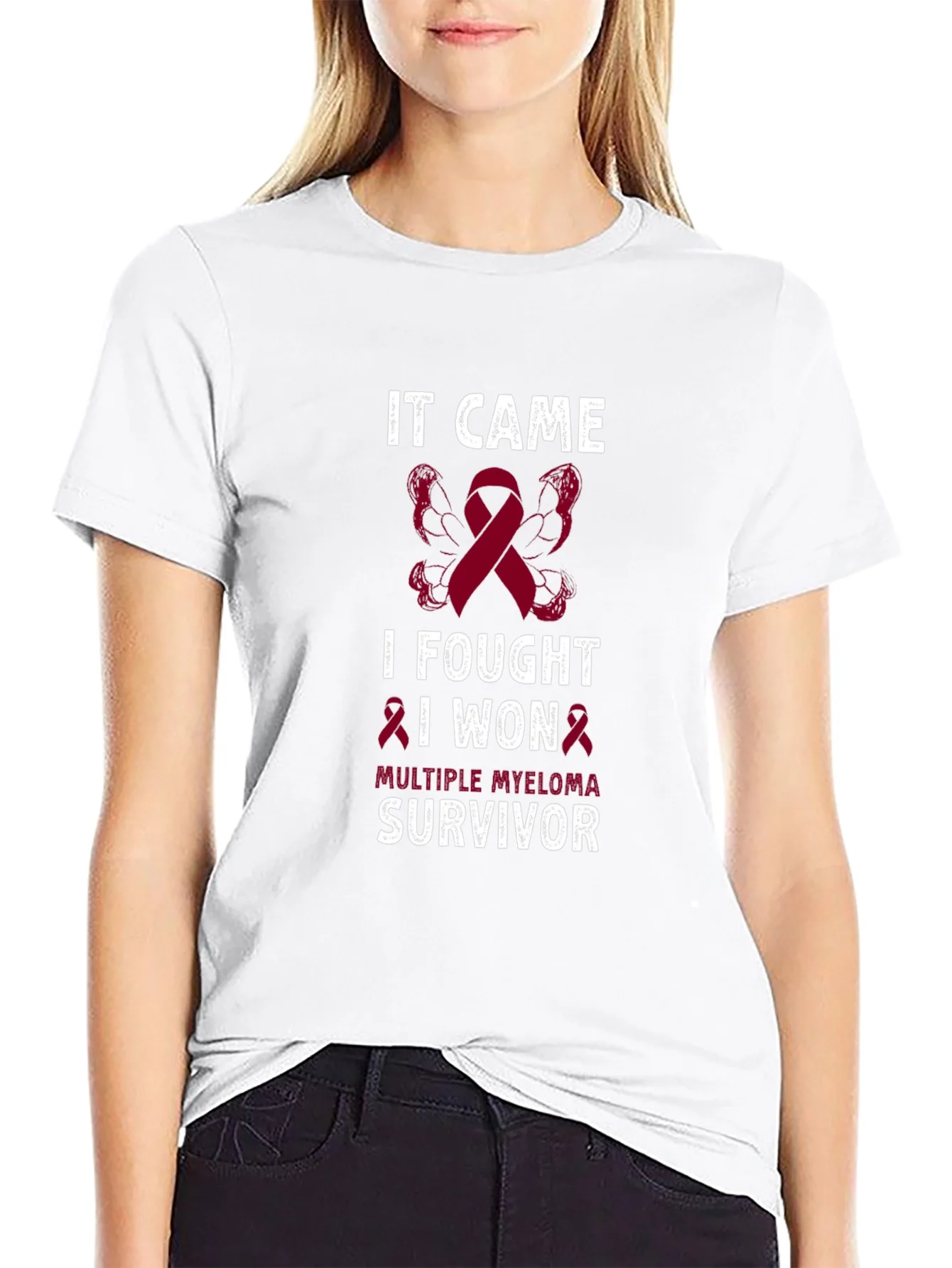 Multiple Myeloma Survivor T-Shirt - Fight Cancer