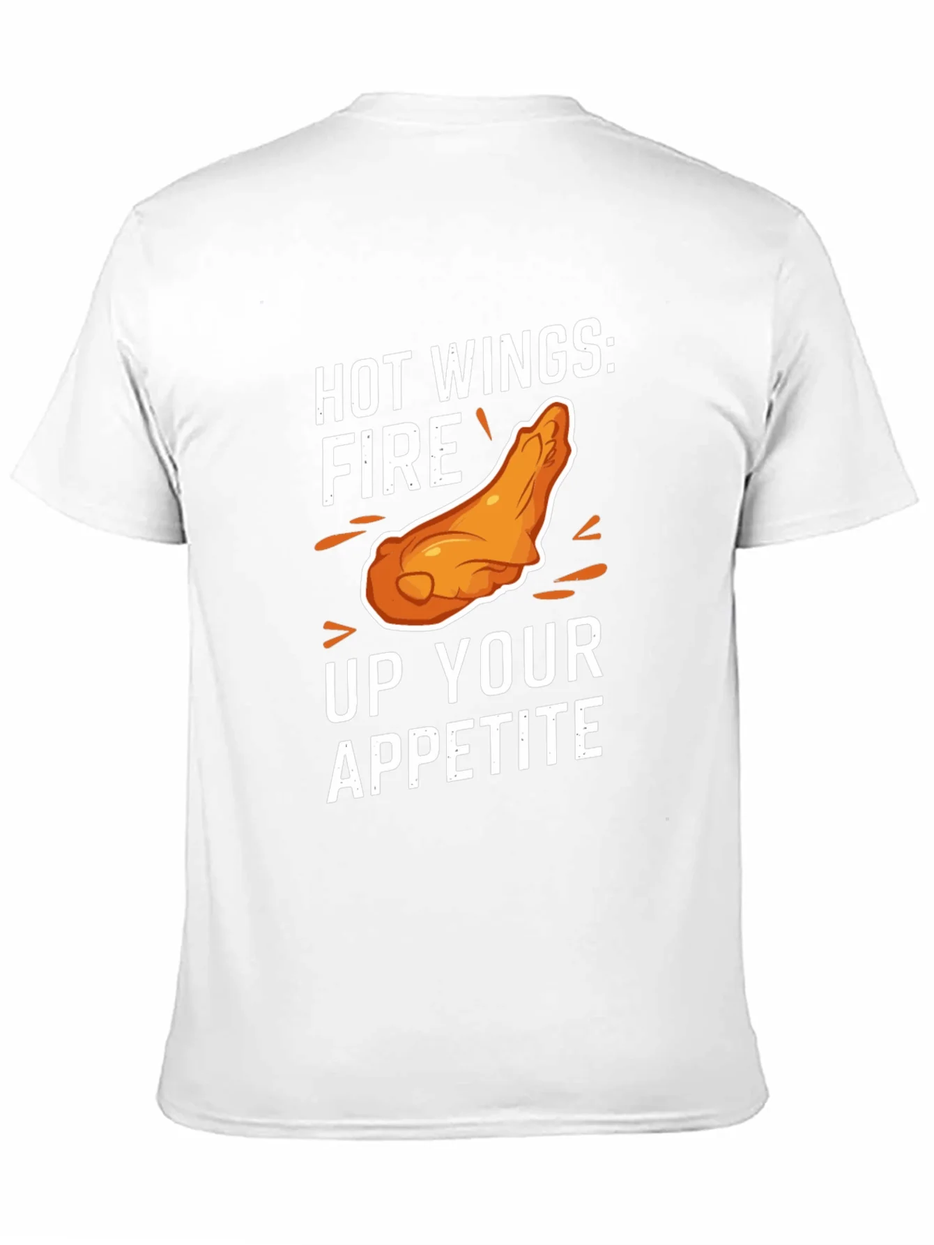 Hot Wings Appetite T-Shirt - Black Graphic Tee