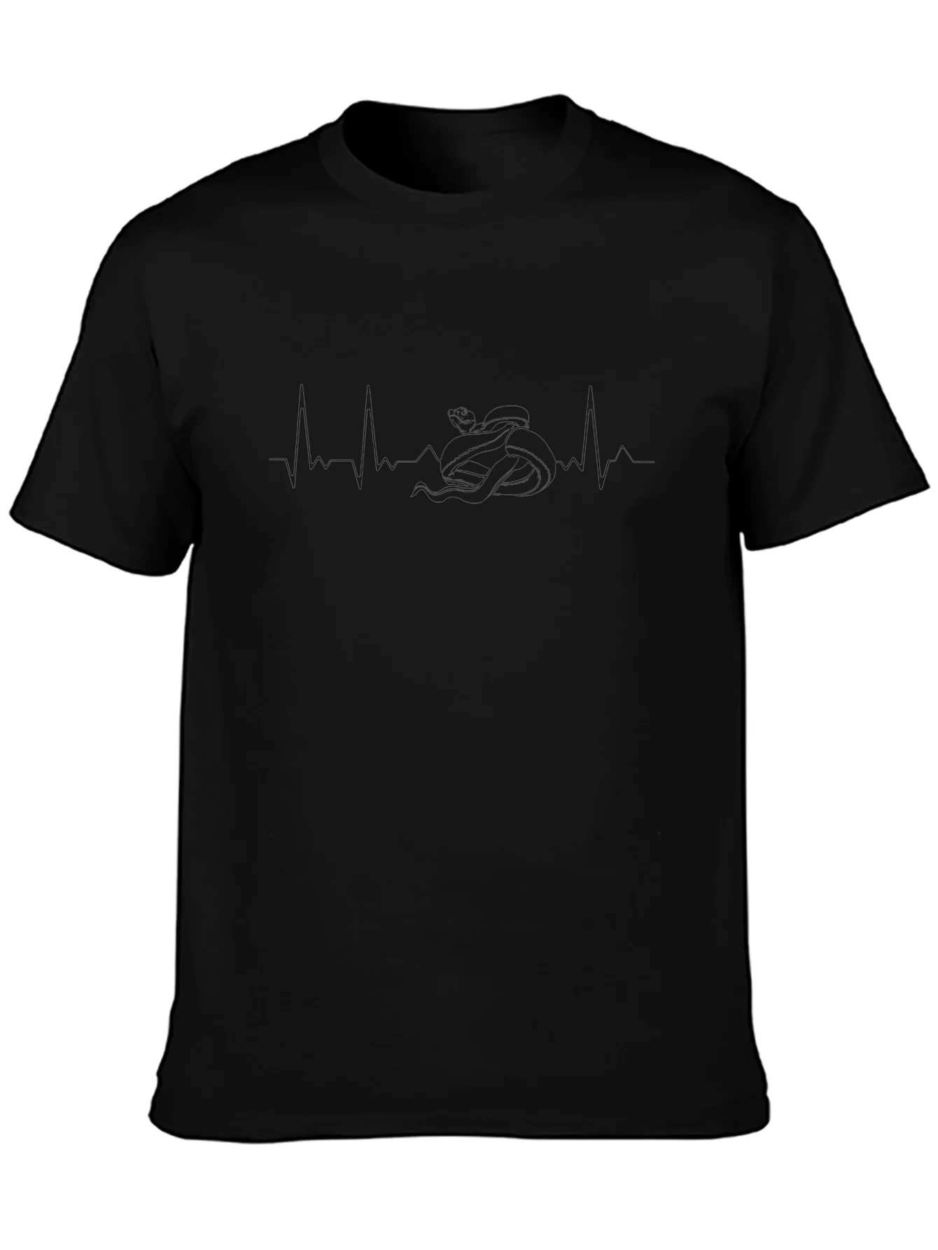 Classic Black Crew Neck T-Shirt - Everyday Comfort