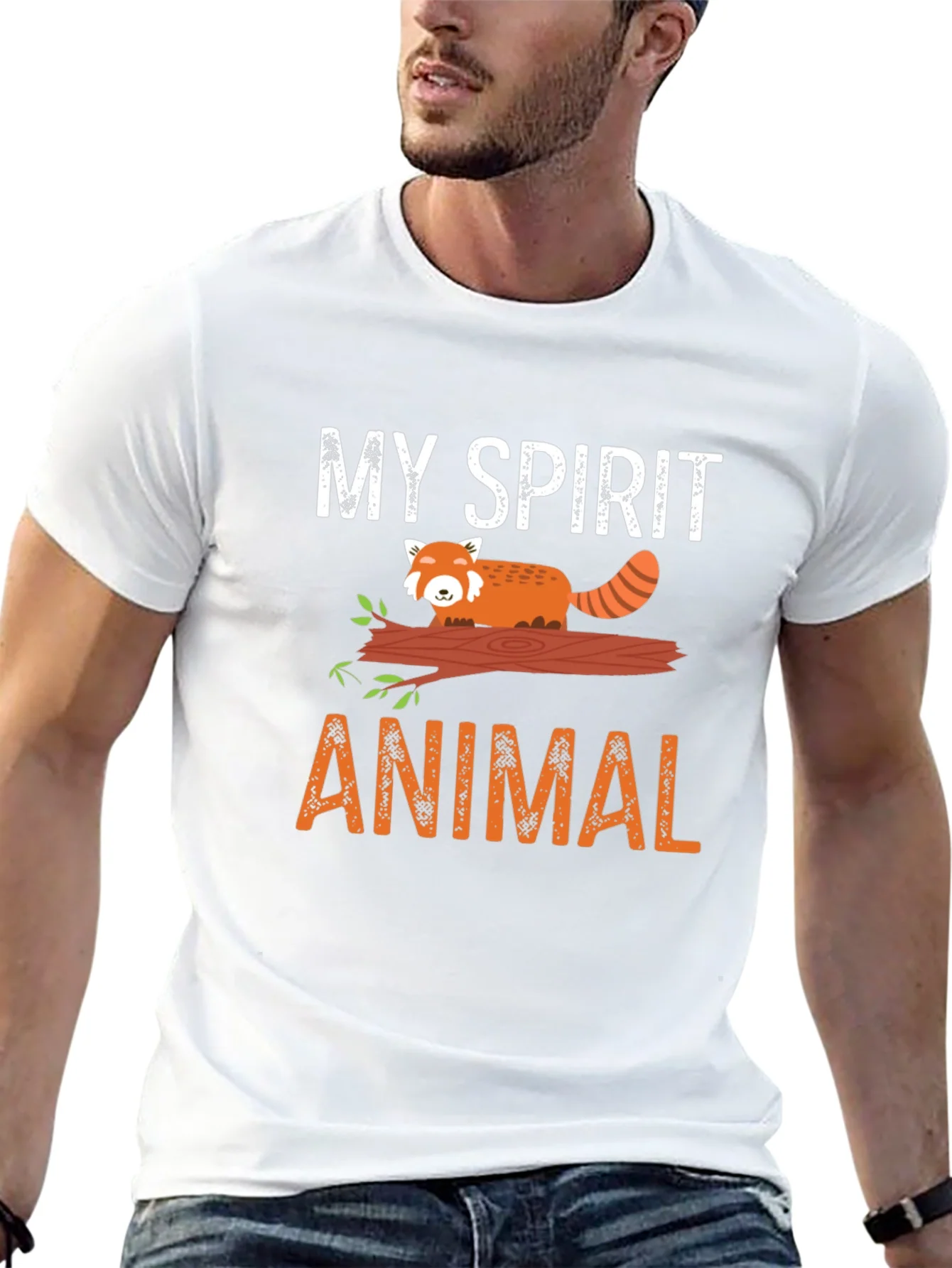 My Spirit Animal Red Panda Graphic T-Shirt