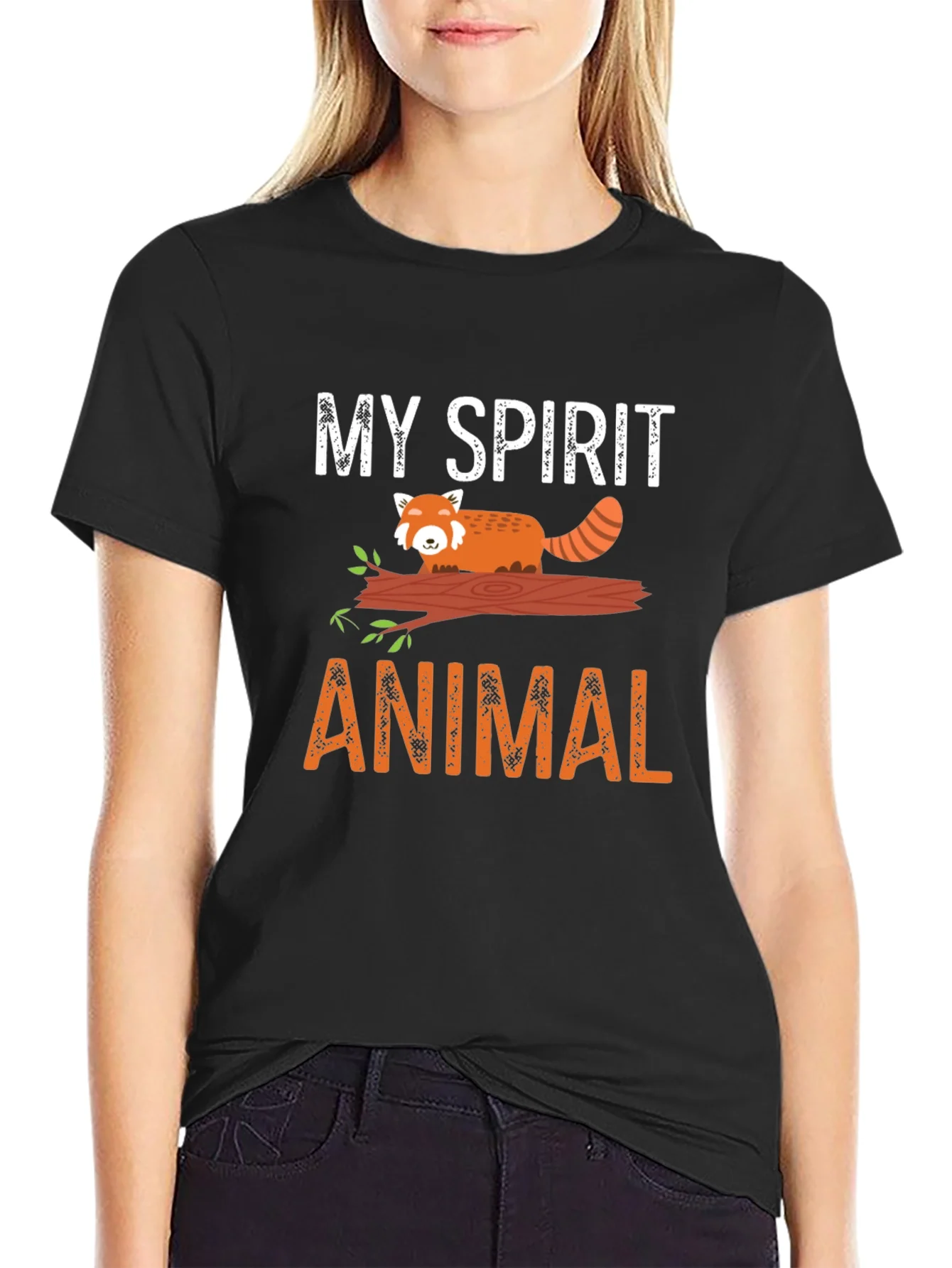 My Spirit Animal Red Panda Graphic T-Shirt