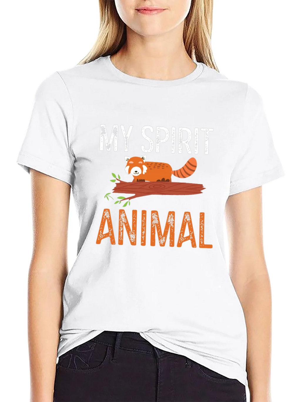 My Spirit Animal Red Panda Graphic T-Shirt