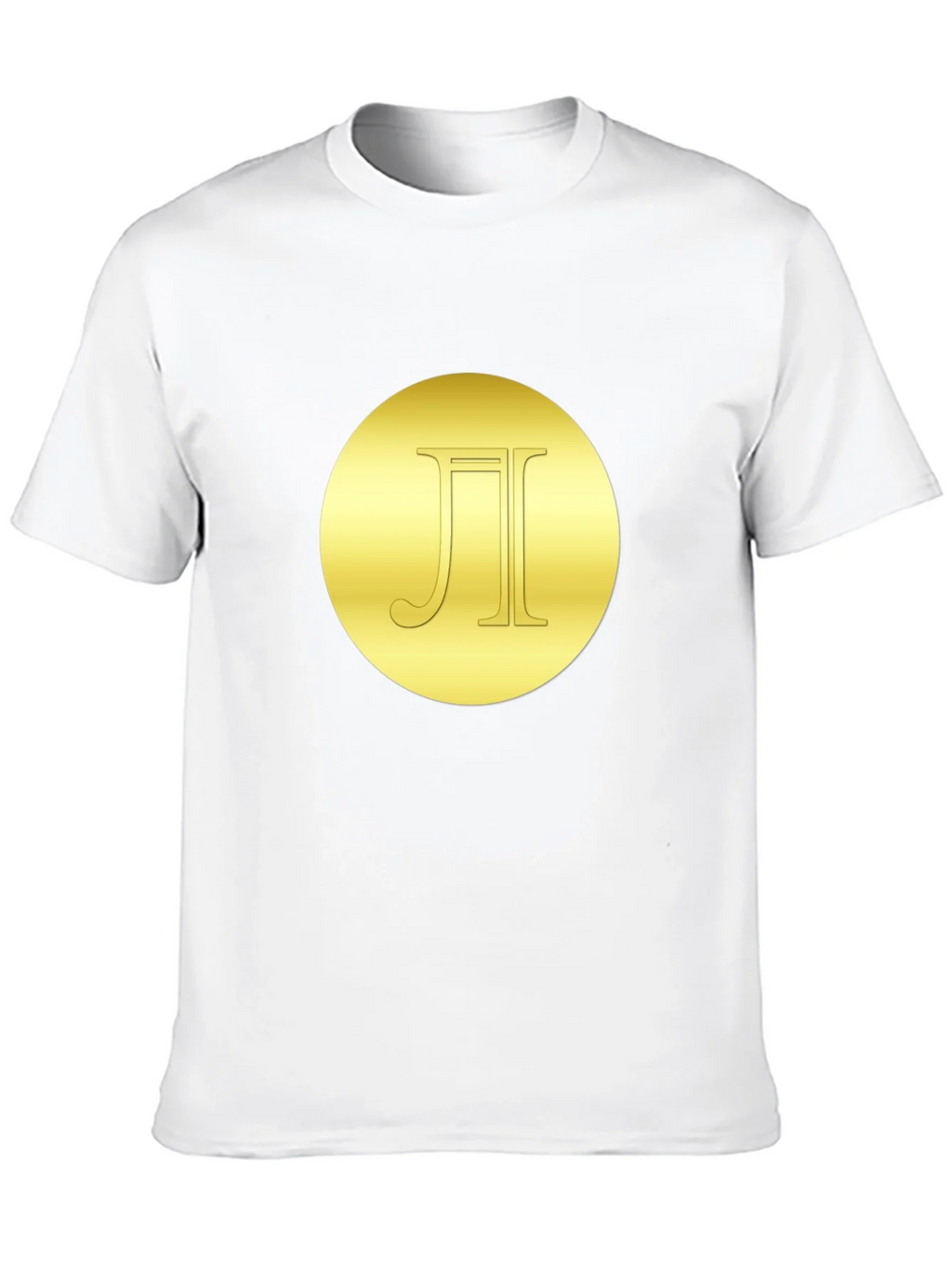 Gold Circle Logo Black T-Shirt
