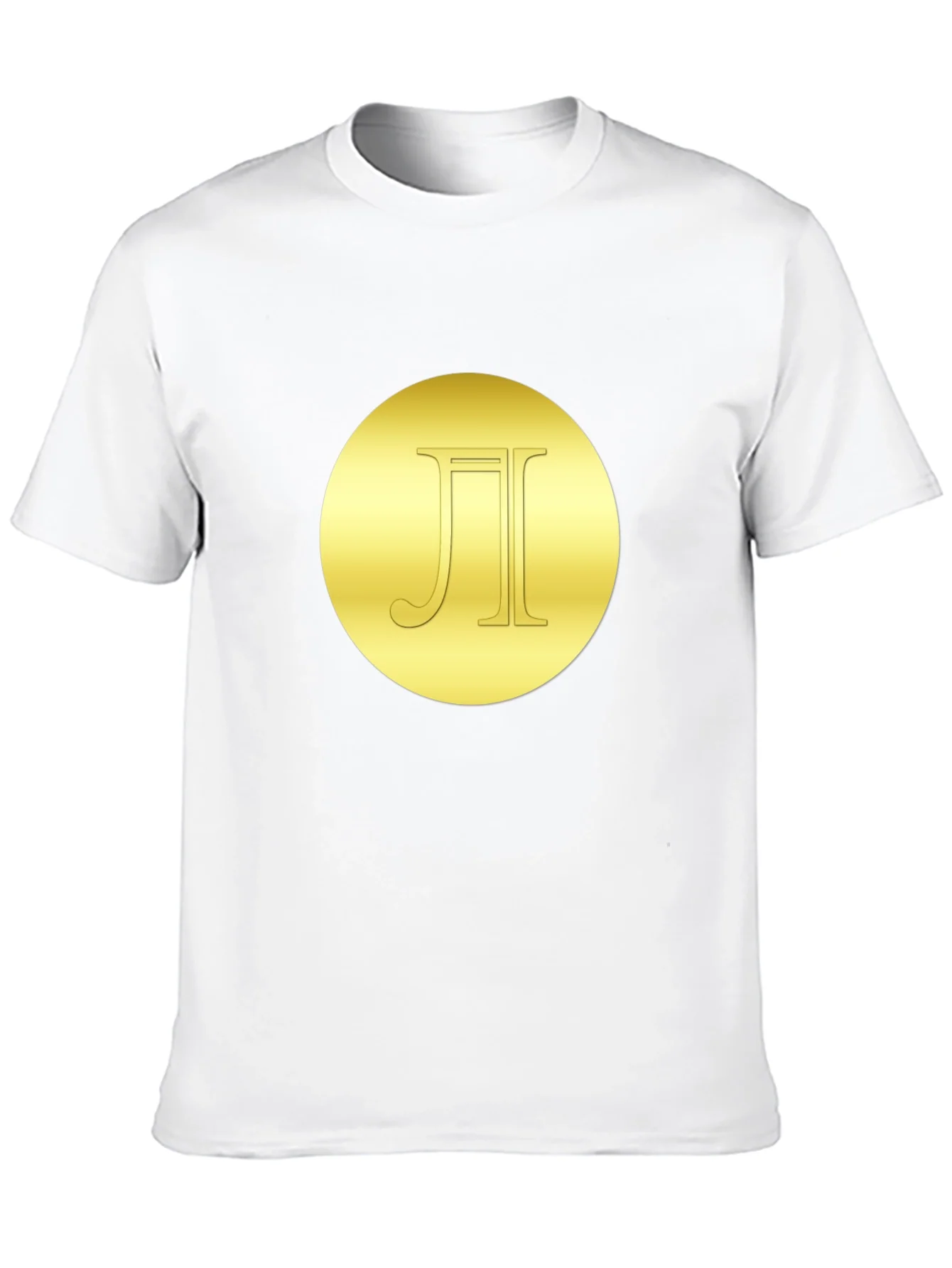 Gold Circle Logo Black T-Shirt