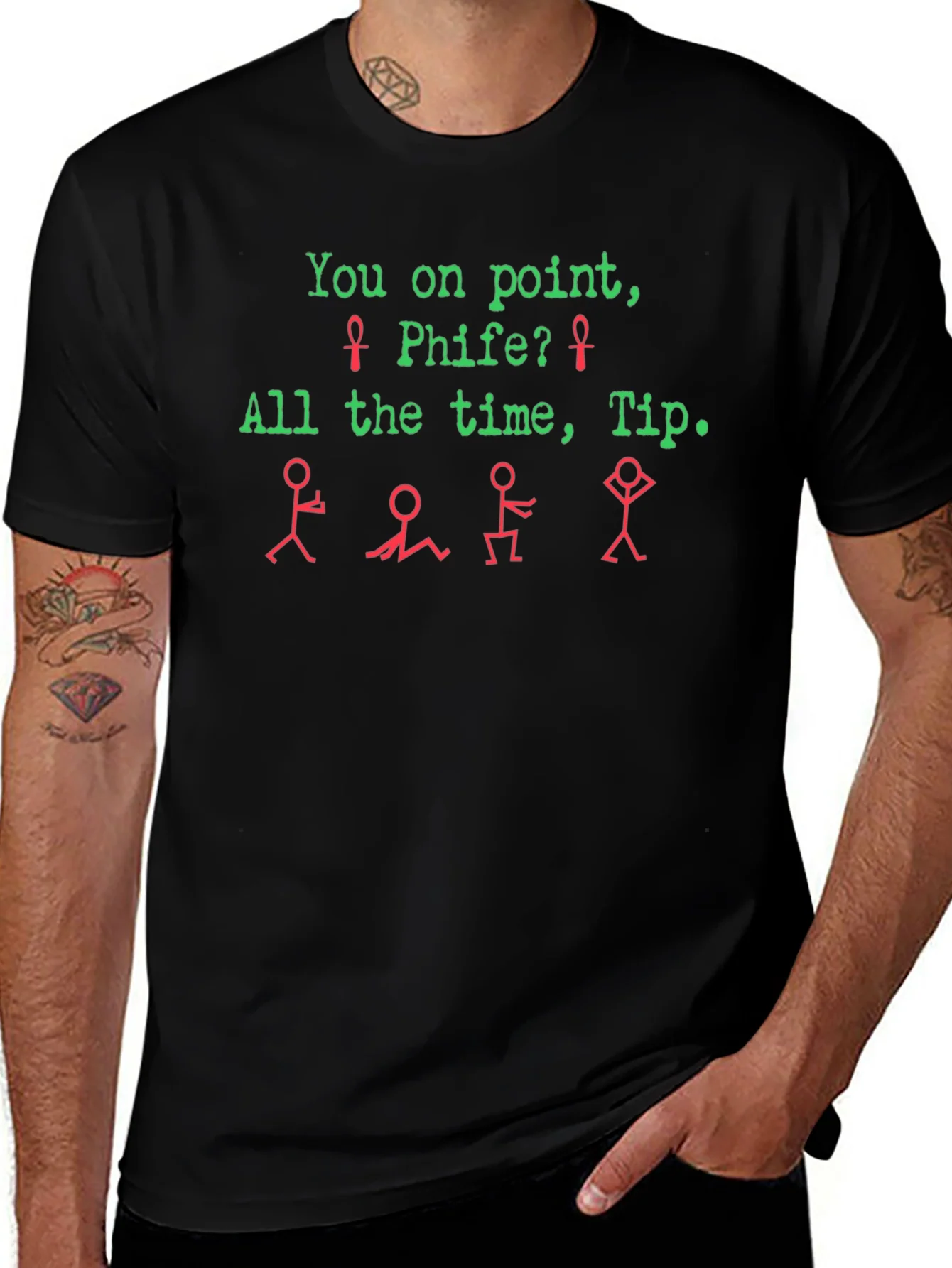 You On Point Phife? T-Shirt - Hip Hop Inspired Graphic Tee