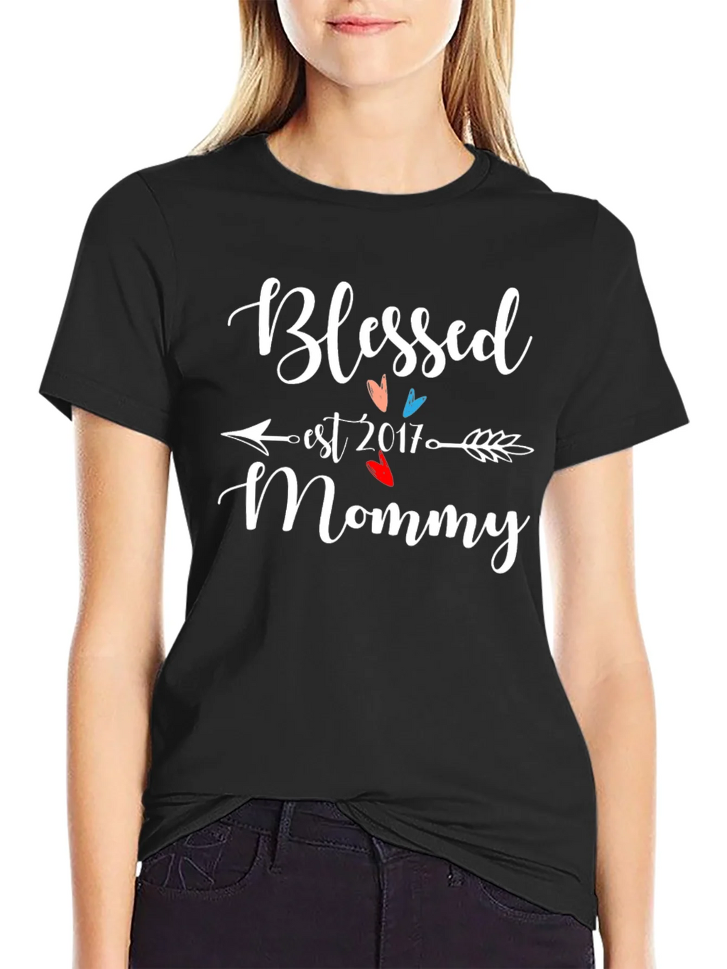 Blessed Mommy Est. 2017 T-Shirt