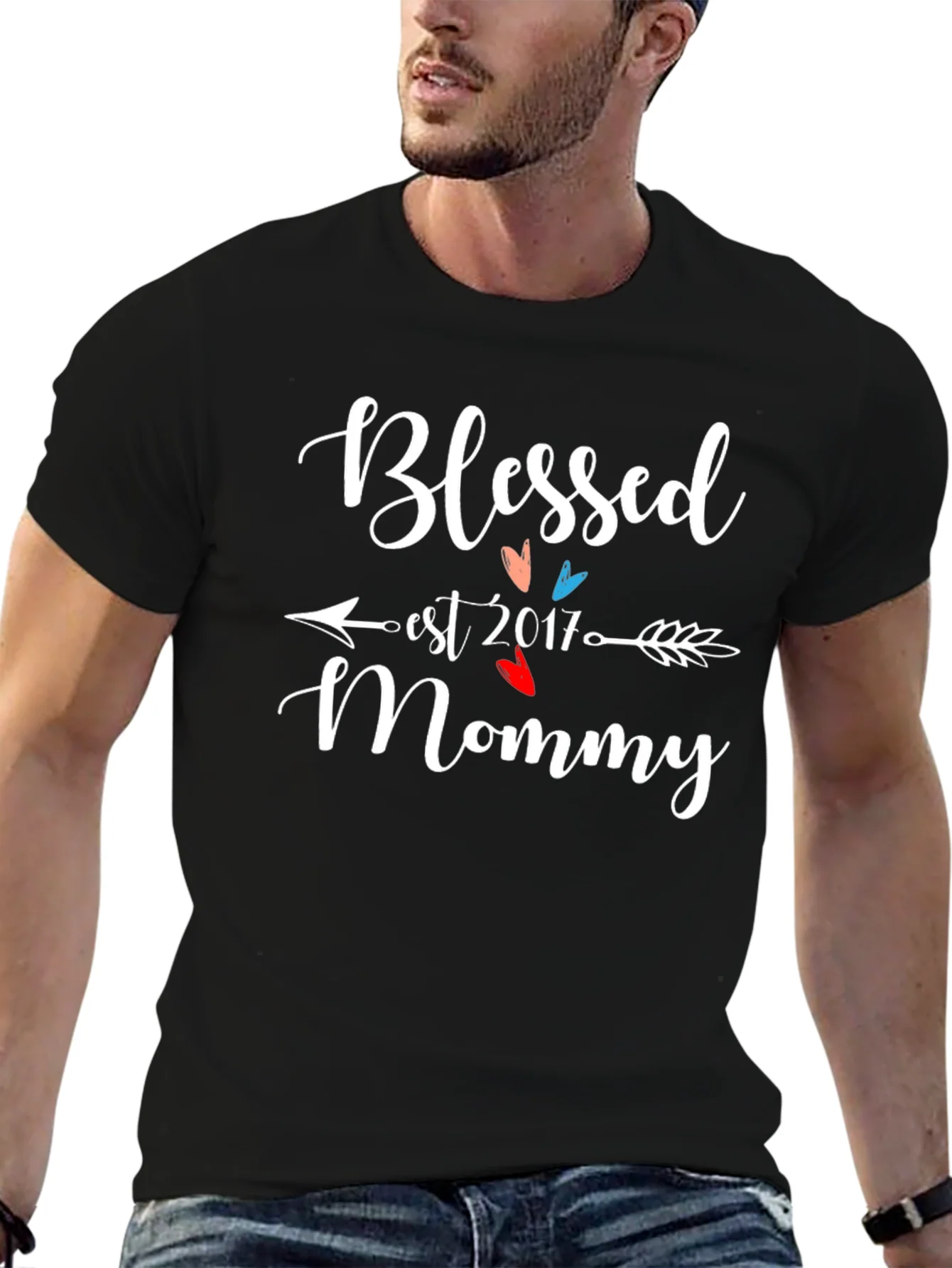 Blessed Mommy Est. 2017 T-Shirt