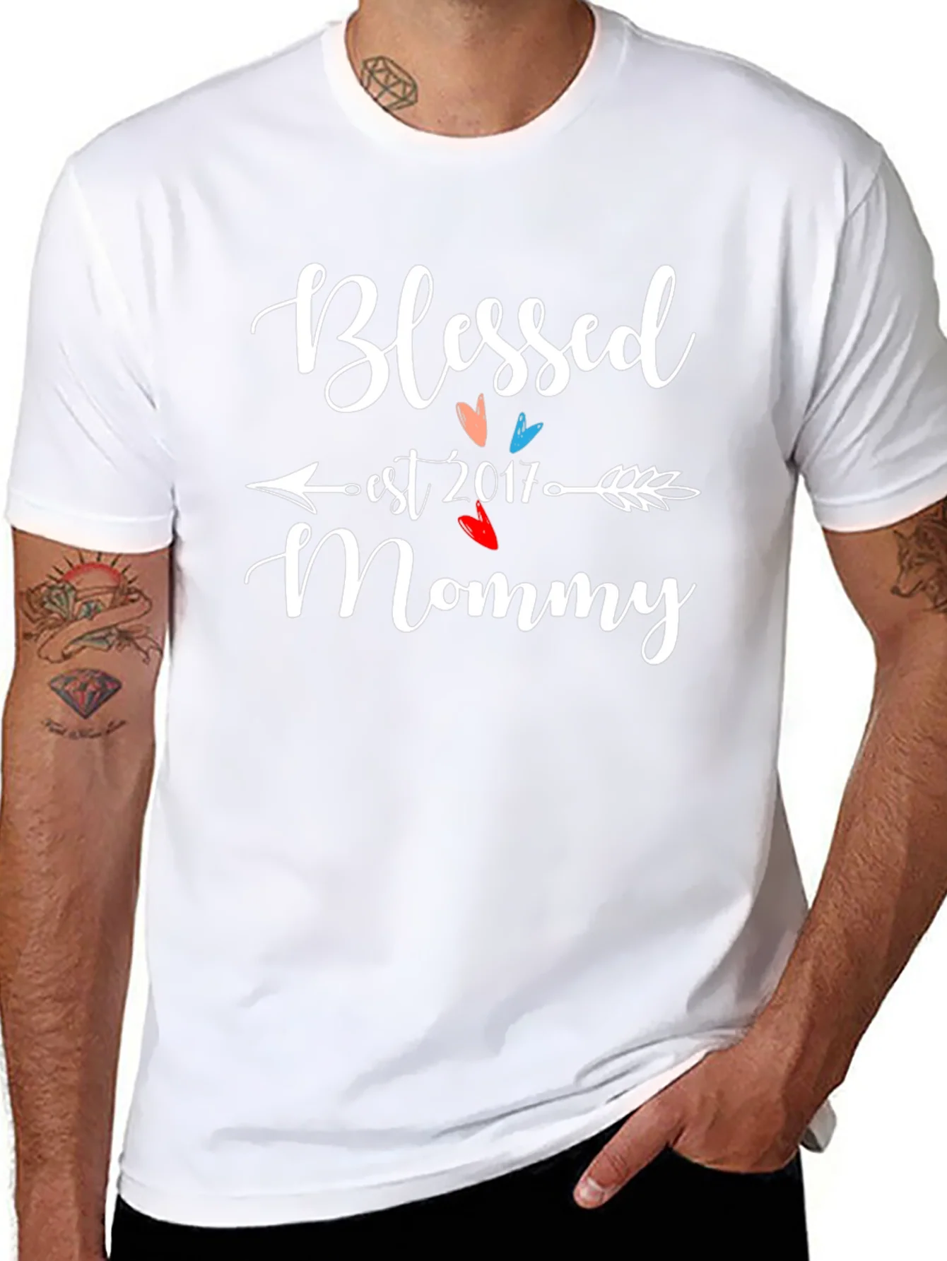 Blessed Mommy Est. 2017 T-Shirt