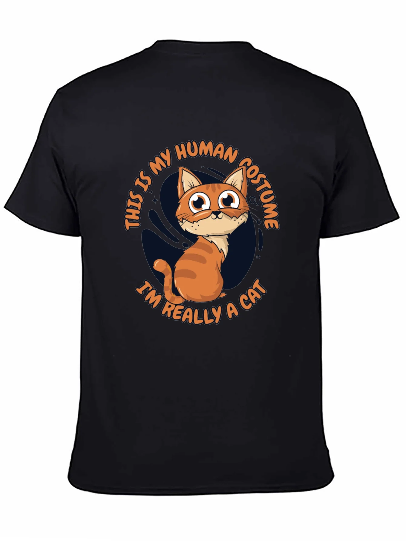 Funny Cat Human Costume T-Shirt
