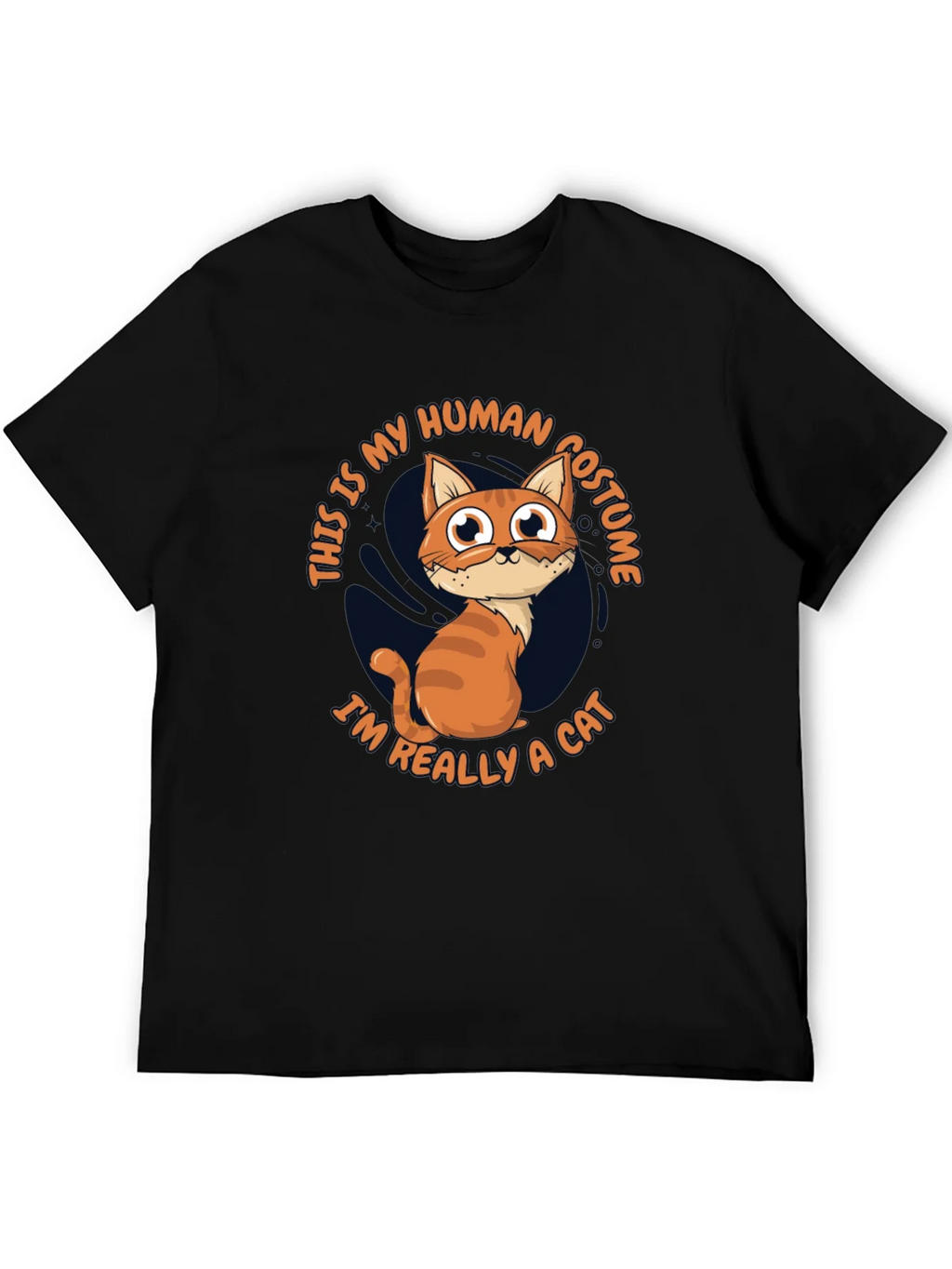 Funny Cat Human Costume T-Shirt