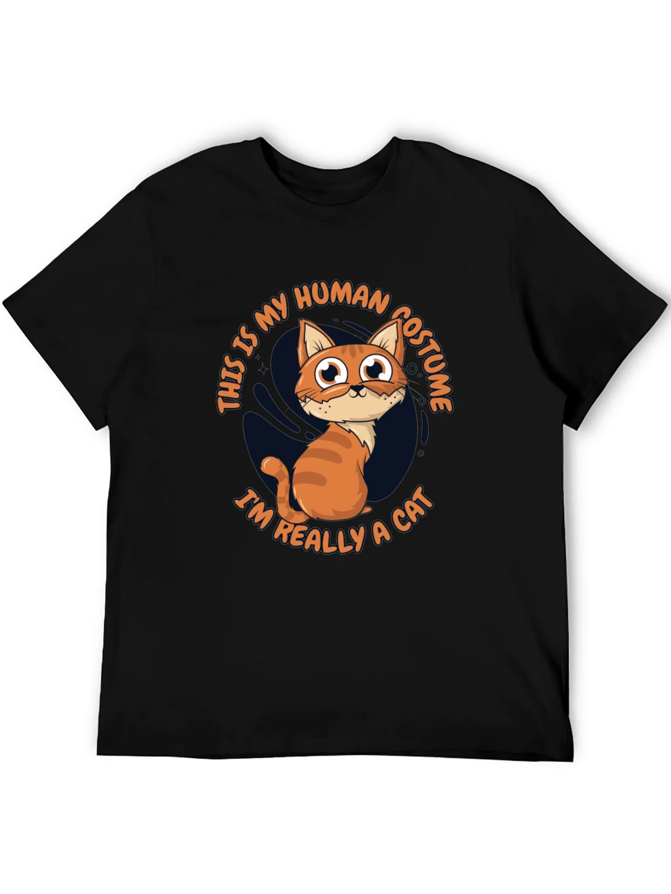 Funny Cat Human Costume T-Shirt