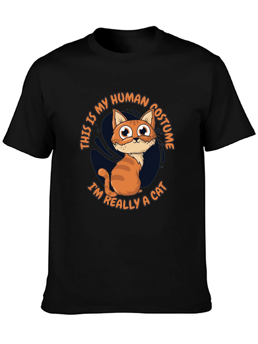 Funny Cat Human Costume T-Shirt